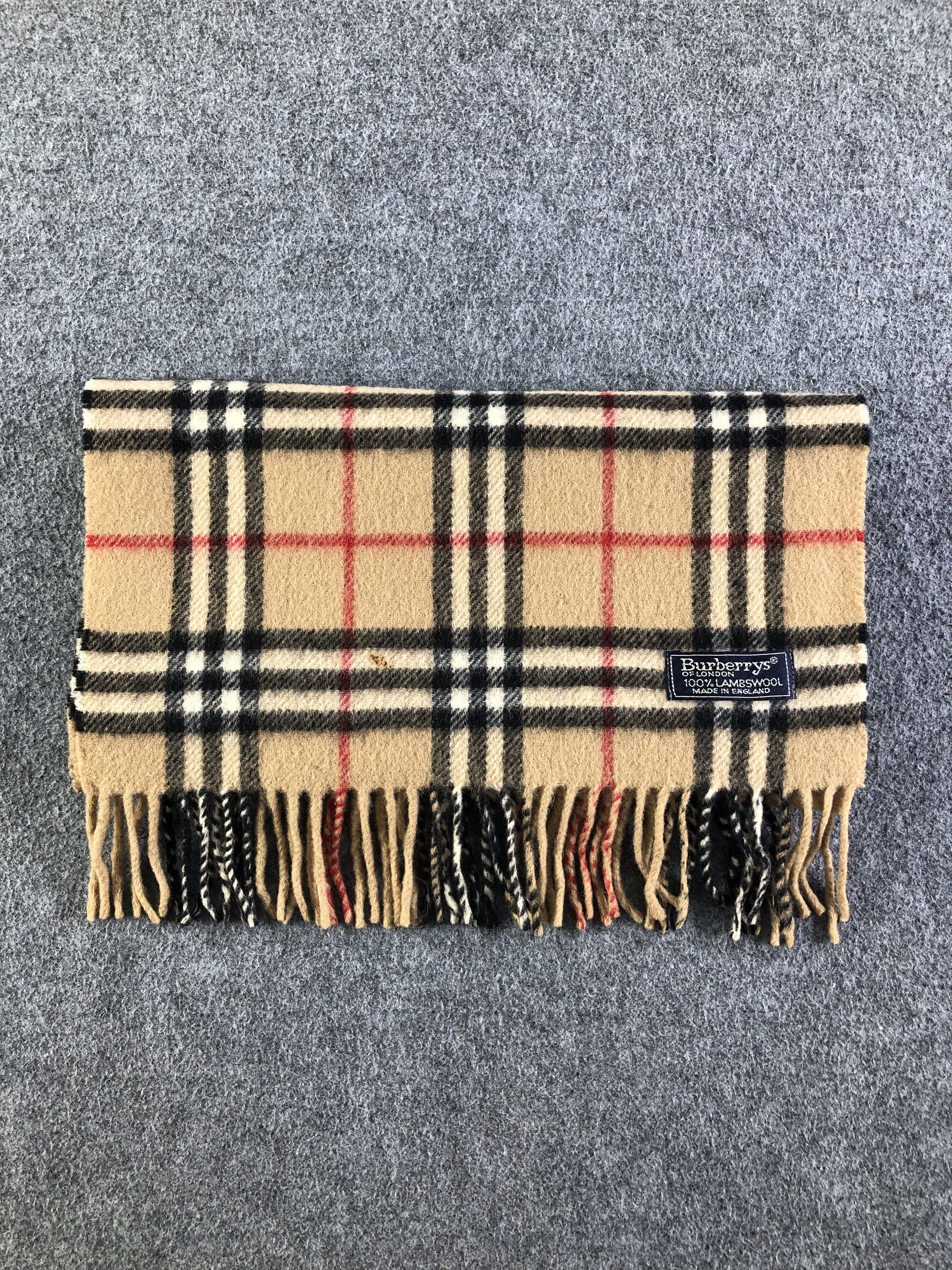 Burberry Burberrys Scarf / Muffler / Neckwear SS1325 Size ONE SIZE - 10 Thumbnail