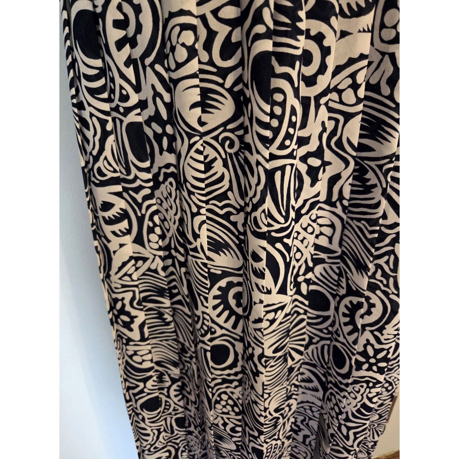 Vintage VINTAGE Leslie Fay Lord & Taylor Nautical Dress 14 Navy/White Seashell Print 80s Girls Size XL / US 12-14 / IT 48-50 - 5 Thumbnail
