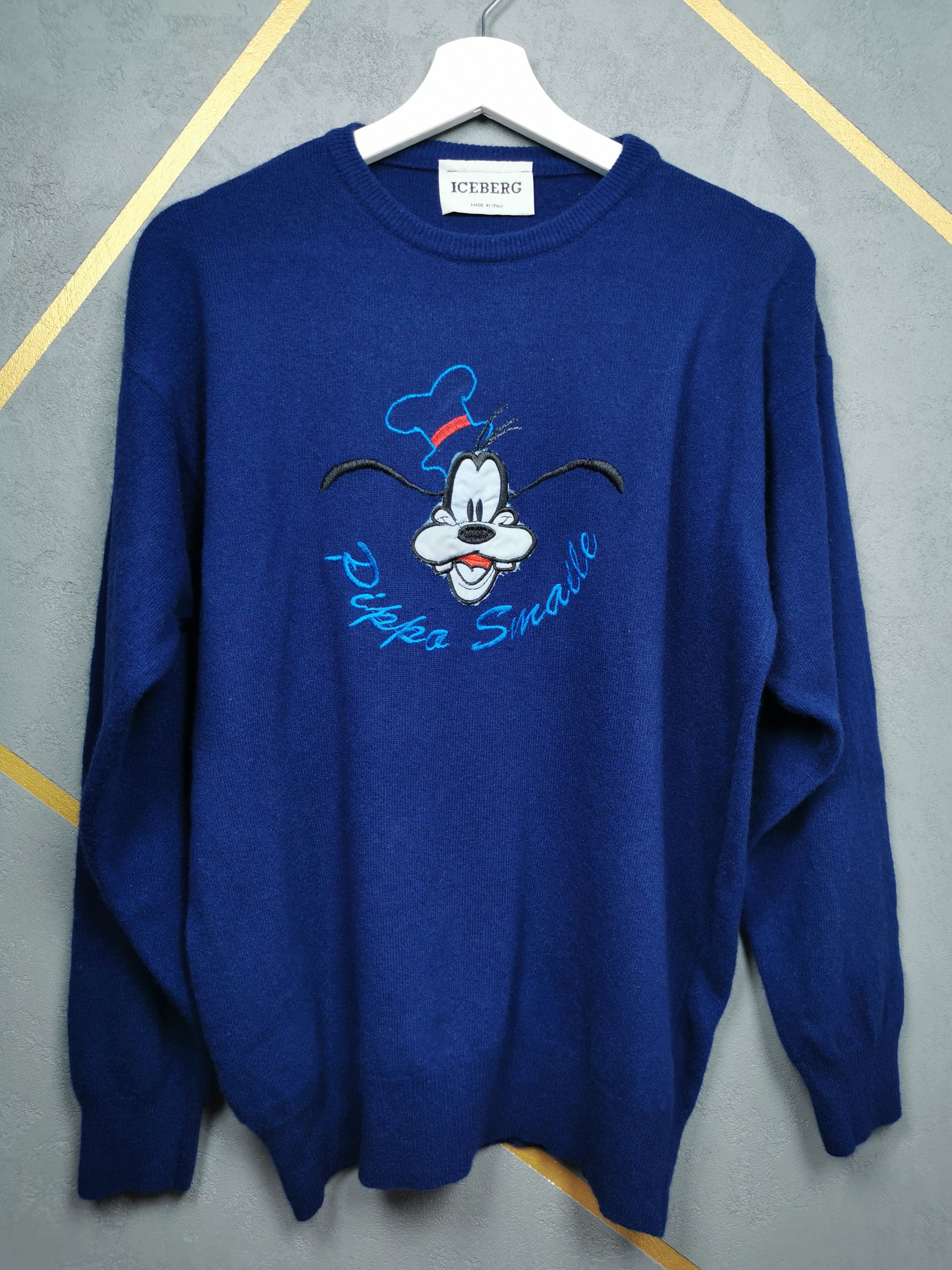 image of Iceberg X Vintage X Doofy X Disney in Dark Blue, Men's (Size Large)