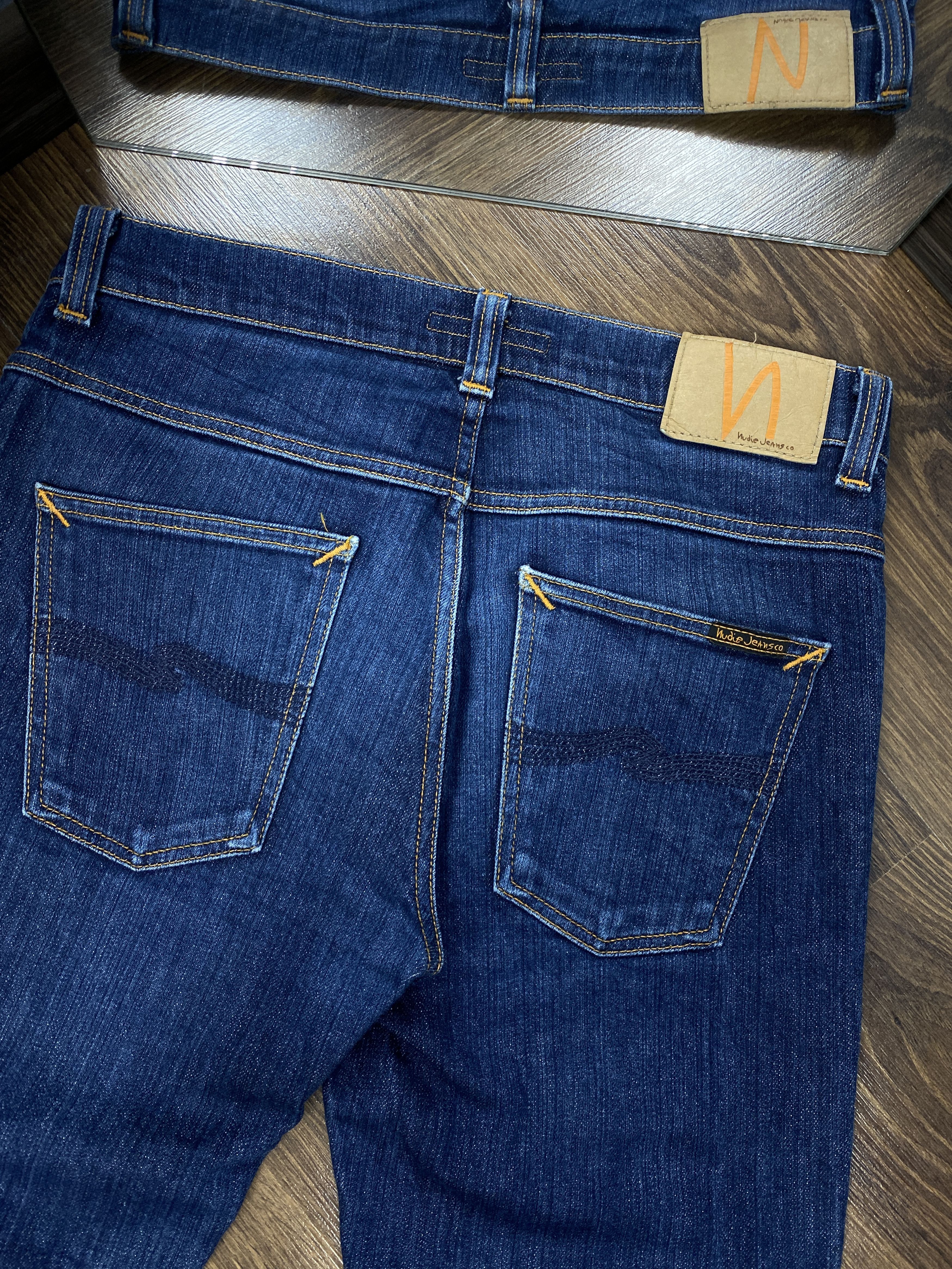 Nudie Jeans × Vintage Nudie Jeans vintage denim pants jeans Size US 33 - 2 Thumbnail