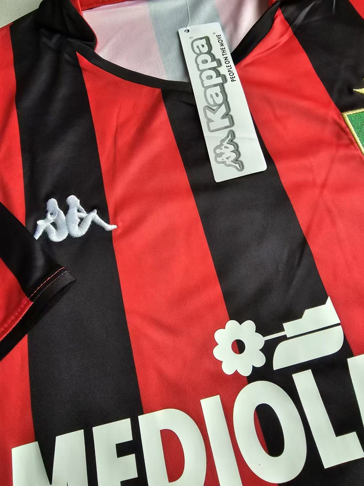 Other 1988 89 AC Milan #10 Ruud Gullit Jersey Home Size US XL / EU 56 / 4 - 3 Thumbnail