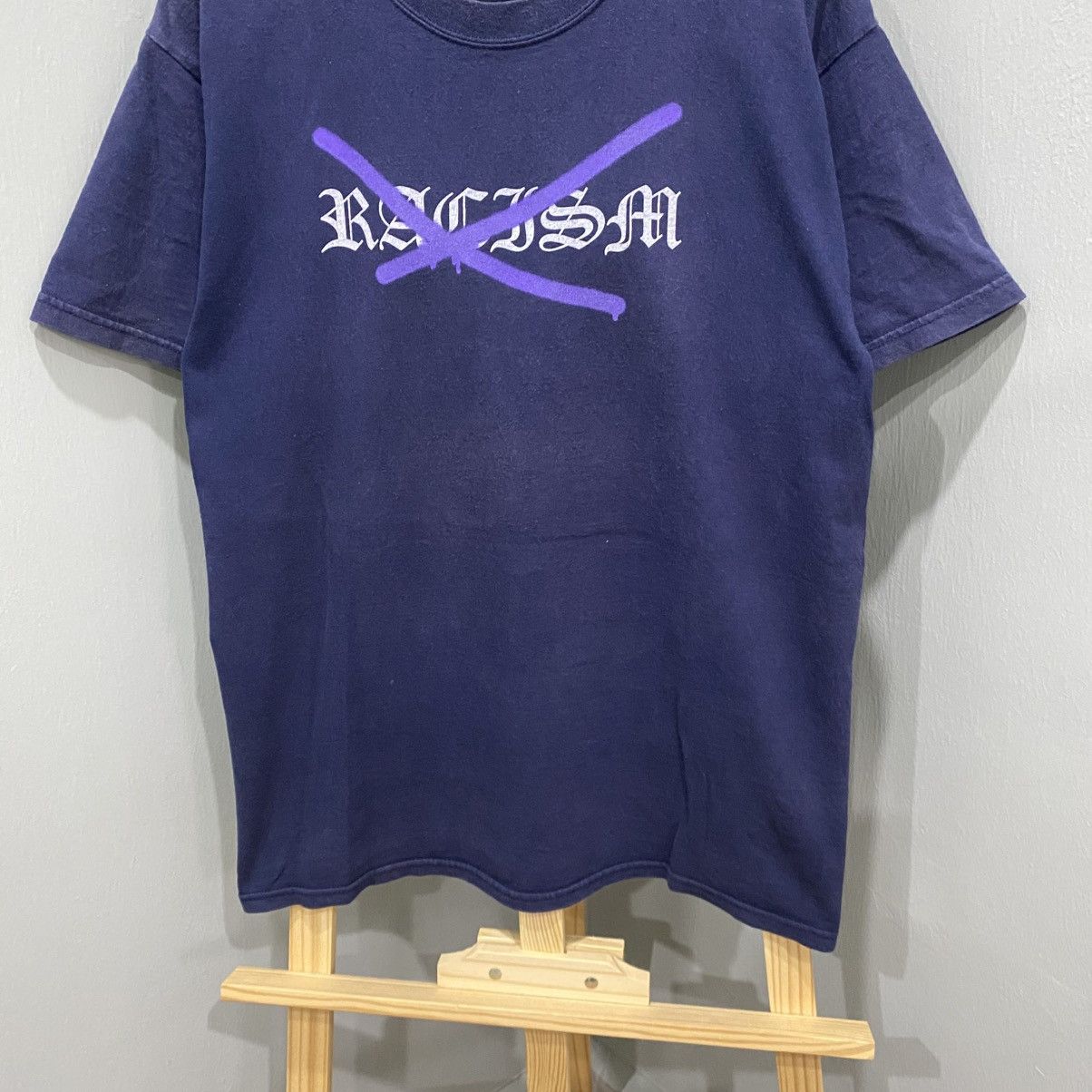GOODENOUGH Vintage 90s Goodenough Hiroshi Fujiwara 'Fuck Racism' GDEH Size US L / EU 52-54 / 3 - 4 Thumbnail