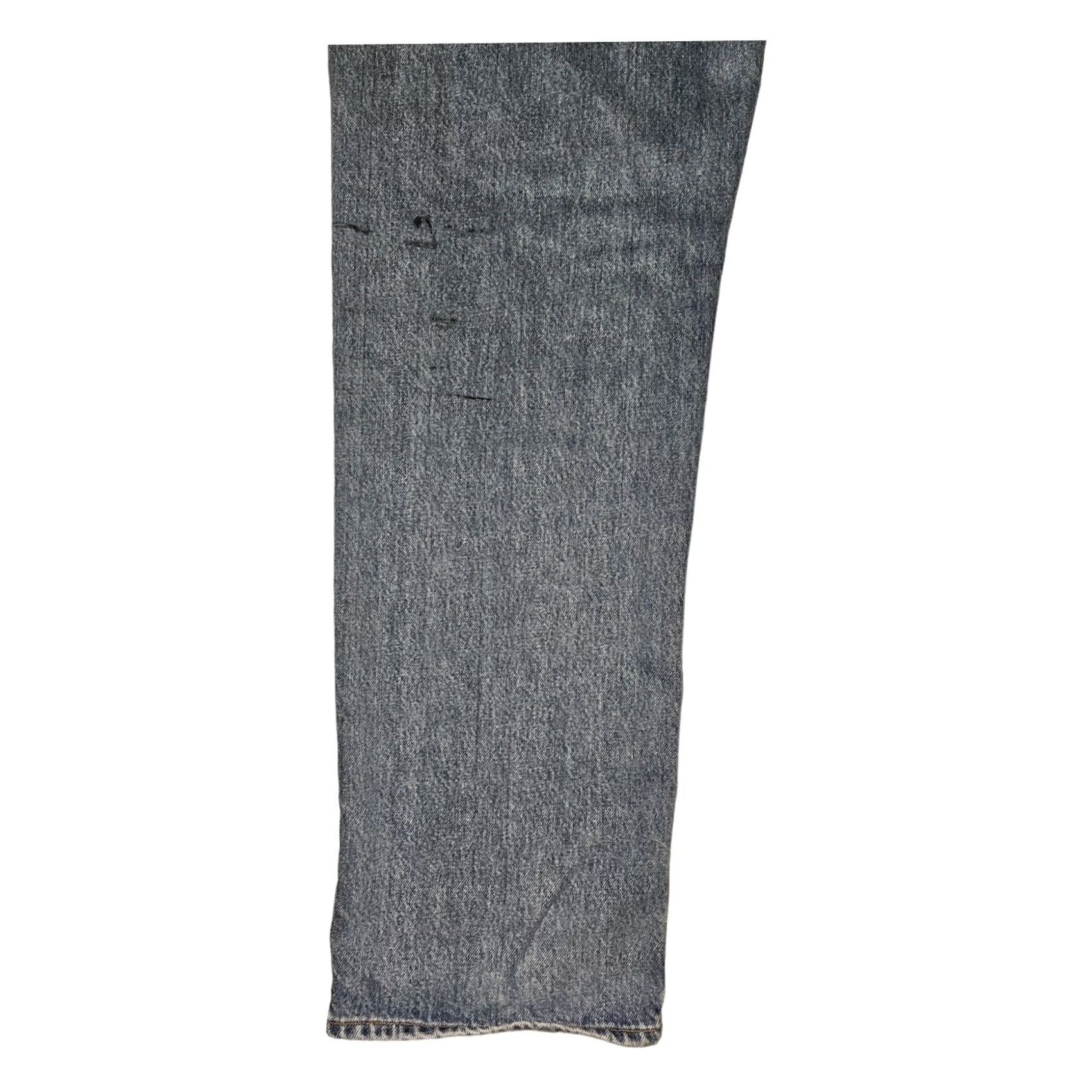 Gap VINTAGE Gap Jeans 38x34 Men's Blue Denim 90s Grunge Distressed Relaxed Straight 5-Pocket Regular Cotton Jeans Mens Size US 38 / EU 54 - 7 Thumbnail