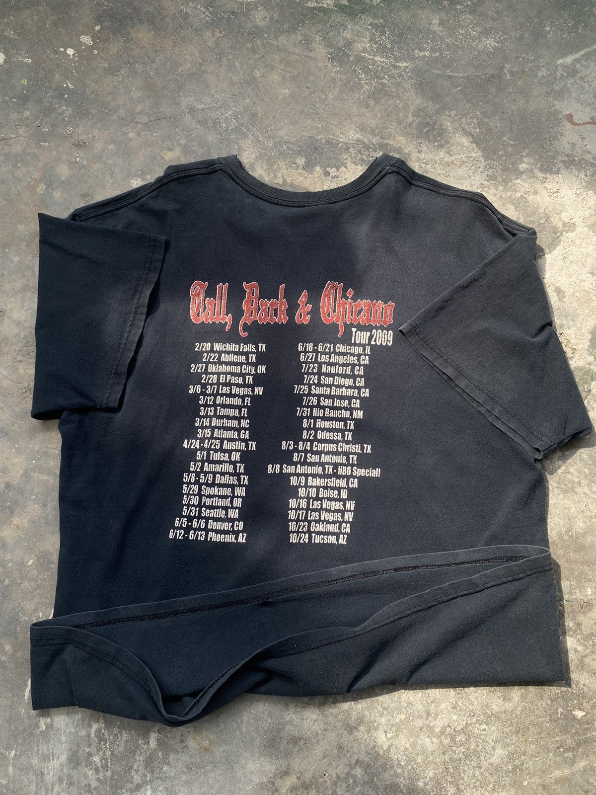 Vintage Y2k Distressed George Lopez World Tour 2009 Merch Size US XL / EU 56 / 4 - 3 Thumbnail