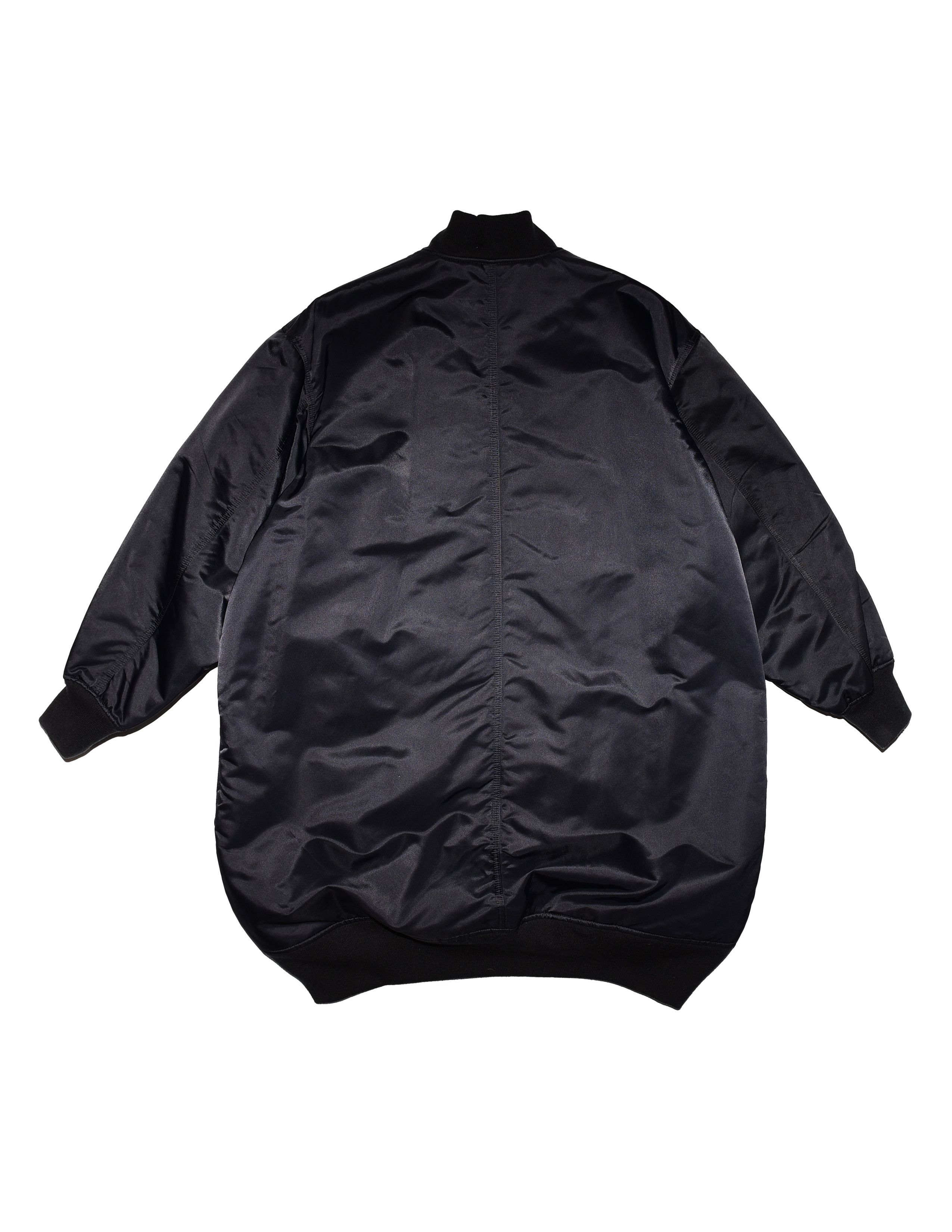 Yohji Yamamoto S'yte Nylon Twill Big Long MA-1 Bomber