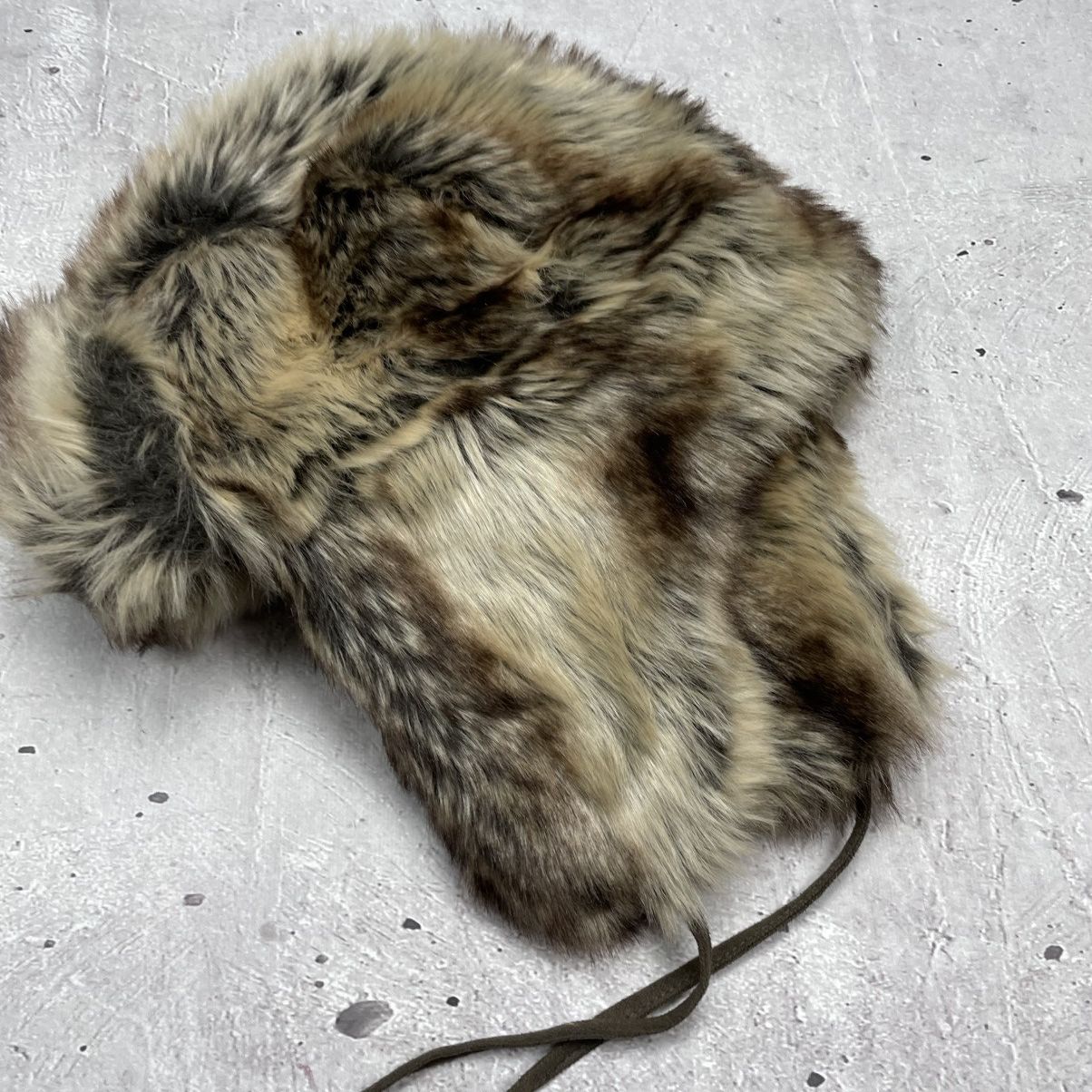 Vintage USHANKA Fur Fuzzy Mohair Y2K Avant Garde Hat Vintage Opium Size ONE SIZE - 3 Thumbnail