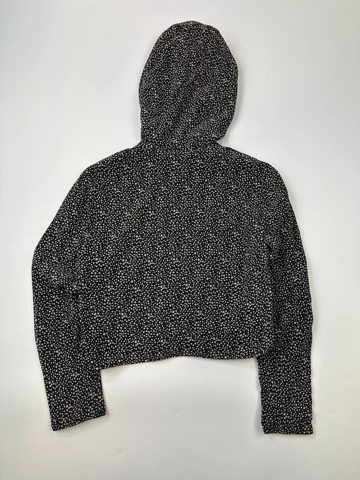 Emporio Armani Emporio Armani 90s Two Tone Dotted Crop Light Hooded Jacket Size M / US 6-8 / IT 42-44 - 4 Thumbnail