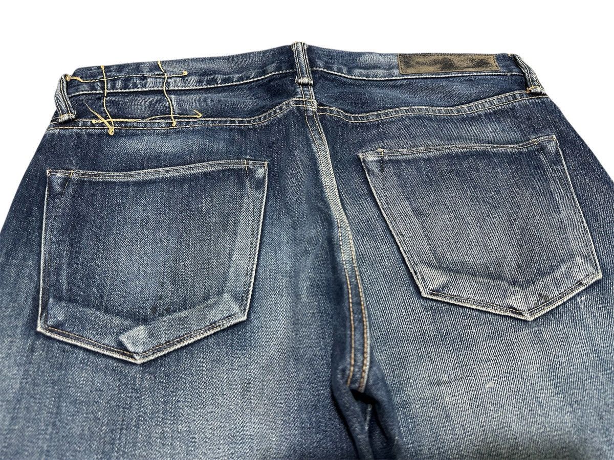 Japanese Brand 🔥Japanese Kuro Cropped Denim Distressed Frayed Oikawa Denim Size US 33 - 12 Thumbnail