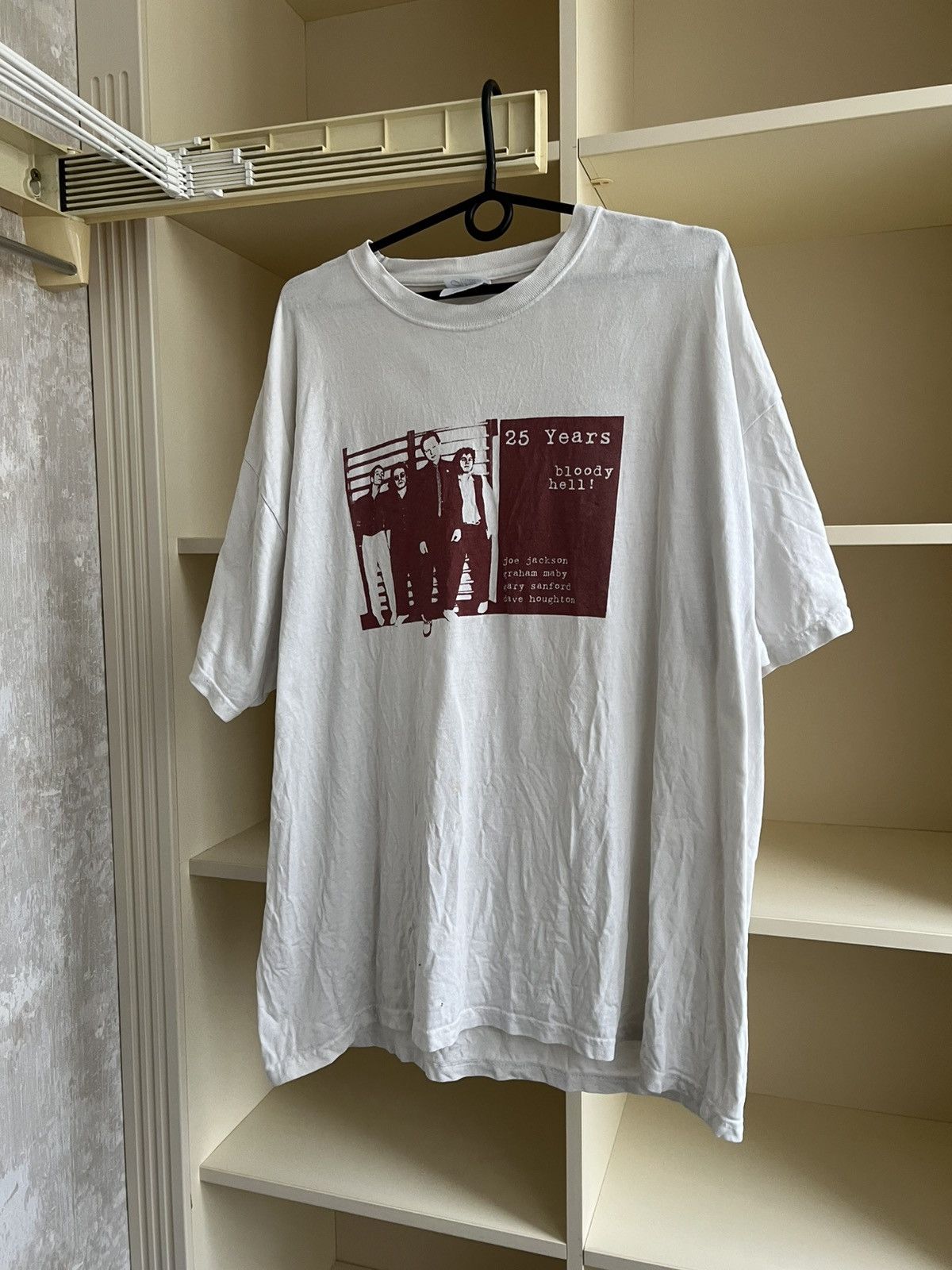 Band Tees Vintage Joe Jackson Band Shirt “25 Years bloody hell!” Tee Size US XL / EU 56 / 4 - 8 Thumbnail