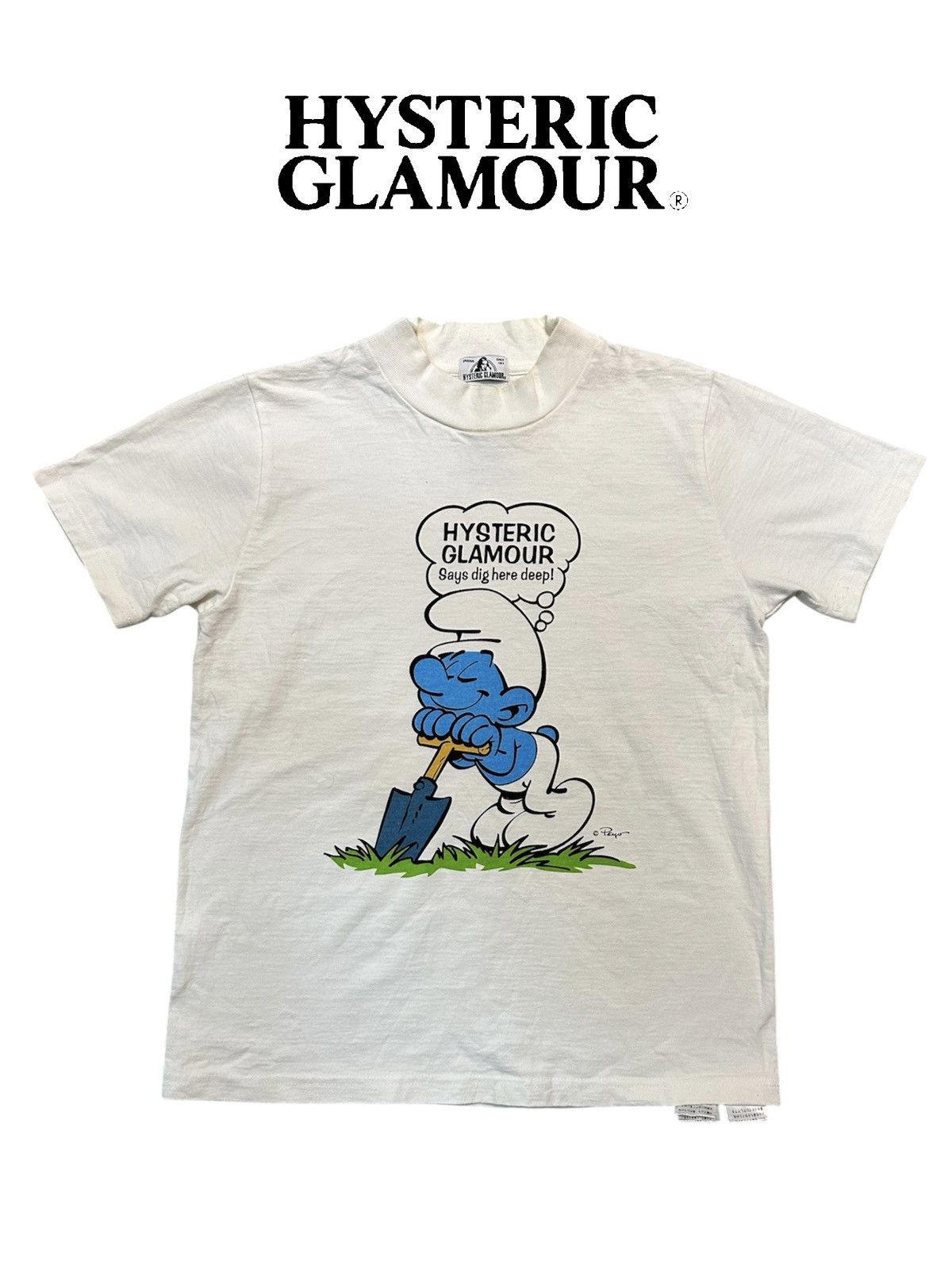 Hysteric Glamour SS16 Hysteric Glamour X Smurf Loopwheel Shirt Size US M / EU 48-50 / 2 - 1 Thumbnail