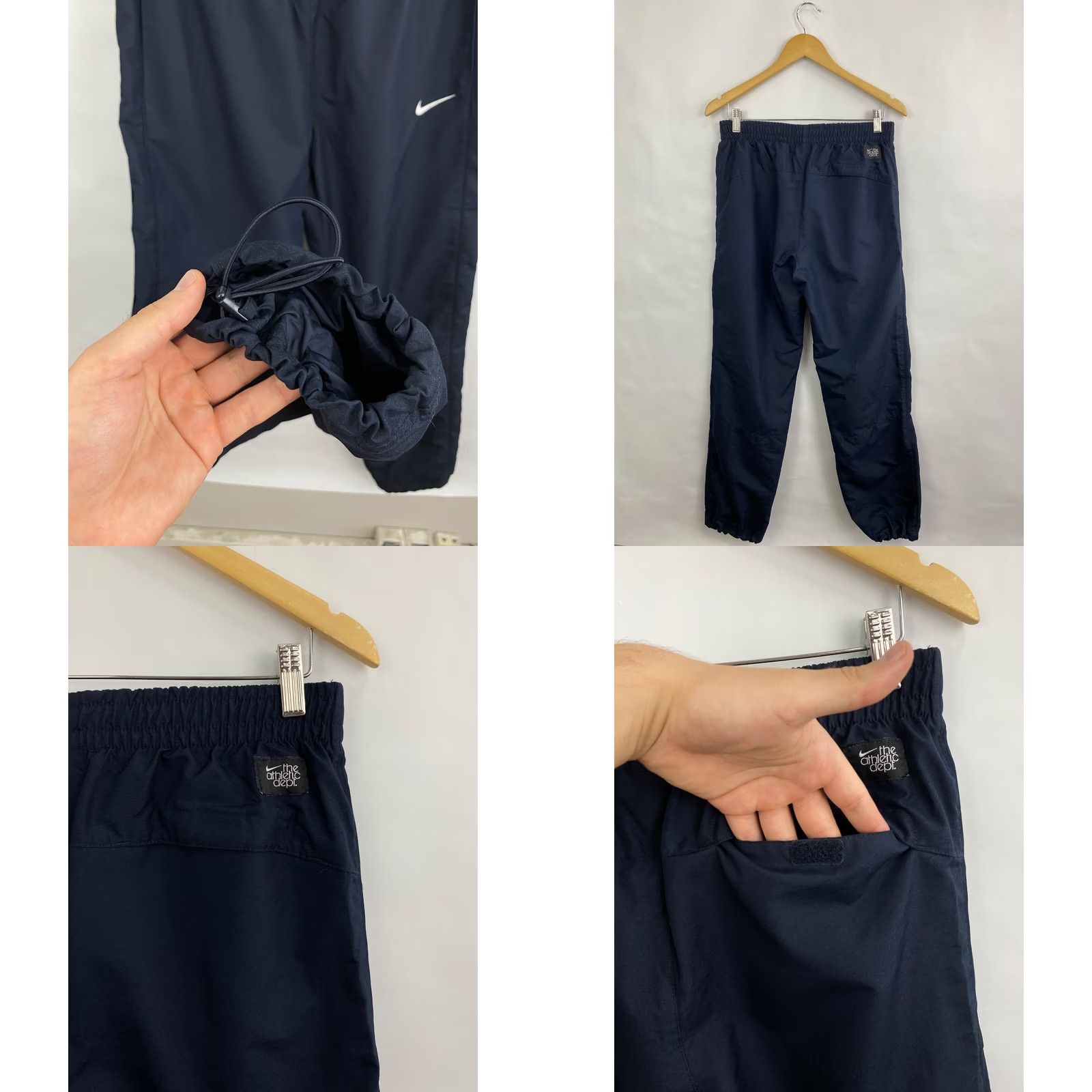 Nike VINTAGE Nike Track Pants Men S Blue 90s Vintage Y2K Retro Hype Size US 29 - 8 Thumbnail
