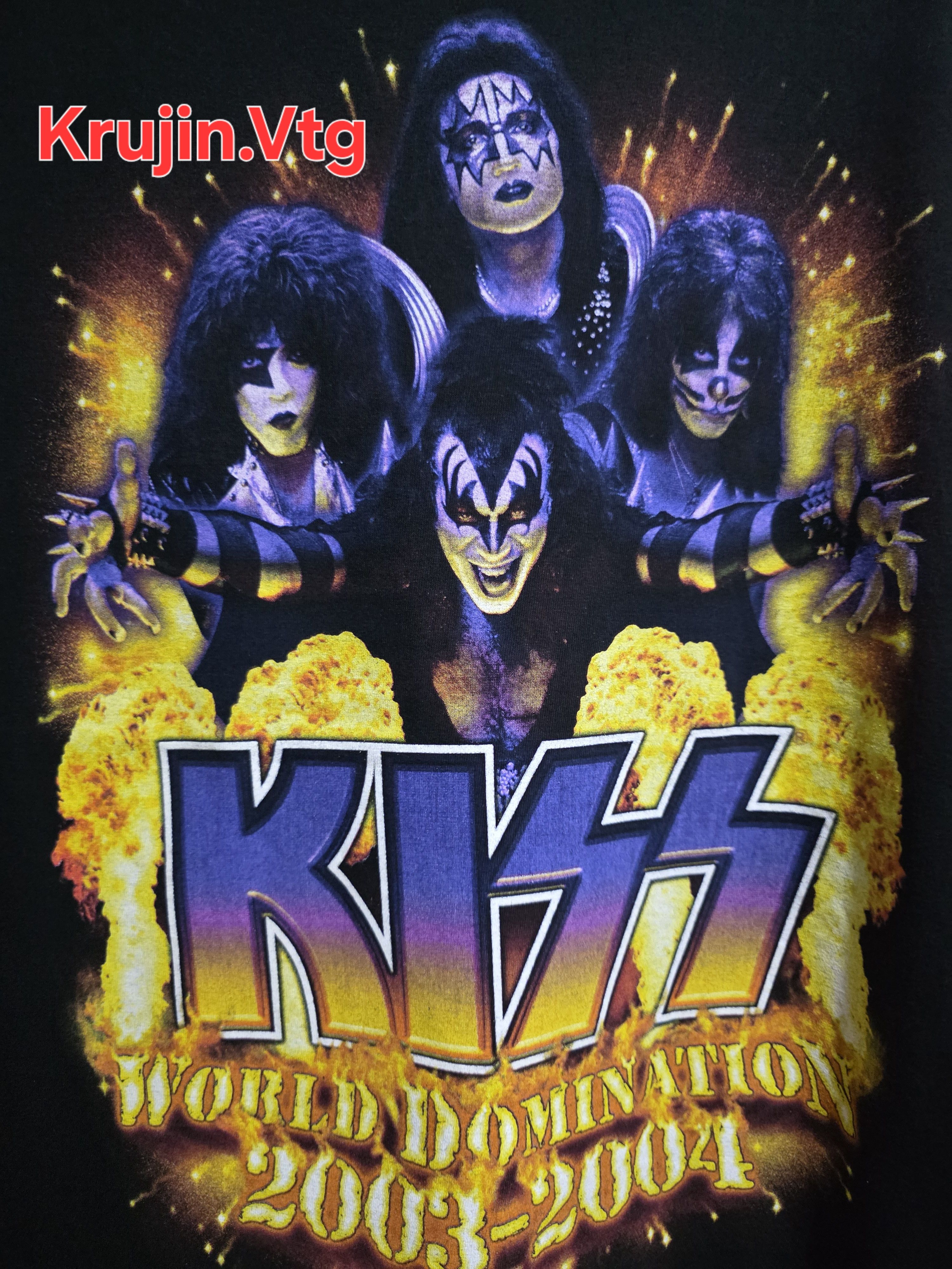 Other KISS World Domination Tour 2003-2004 Size US XL / EU 56 / 4 - 2 Thumbnail