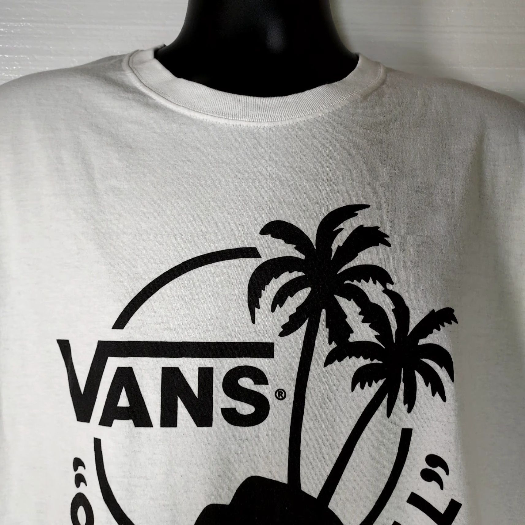 Vans VANS OFF THE WALL Short Sleeve Cotton Tee WHITE BLACK Skate Shirt Mens 3XL T-Shirt Regular Fit Crew Neck Logo Vintage No N/A Size US XXL / EU 58 / 5 - 5 Thumbnail