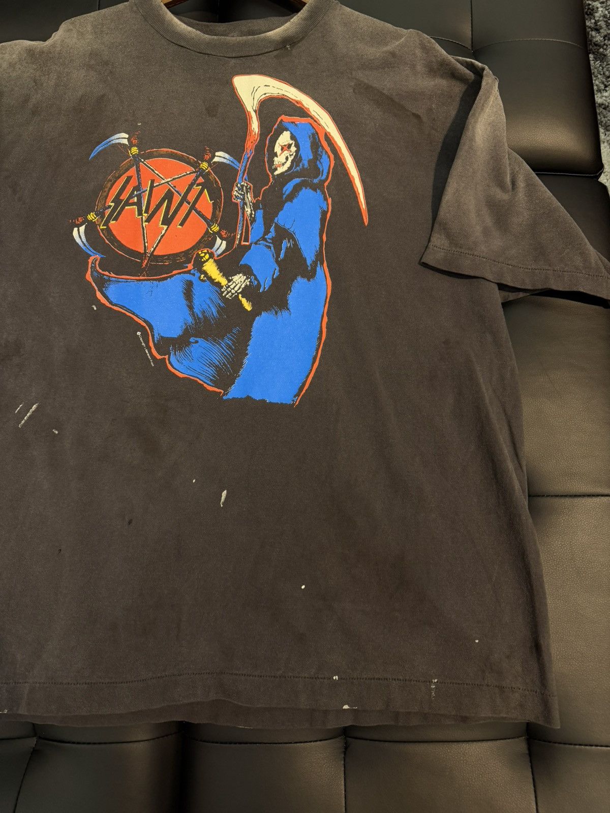 Saint Michael Size XXL - SAINT MXXXXXX Printed Crewneck T-Shirt Size US XXL / EU 58 / 5 - 3 Thumbnail