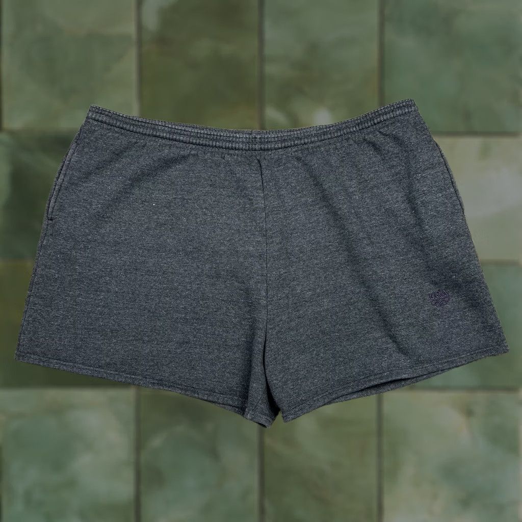 JCPenney VINTAGE JC Penny Olympic Embroidered Athletic Sweat Gym Shorts 4XL Gray Unisex Adults 90s 4XL Shorts Mens Womens Size US 39 - 1 Thumbnail
