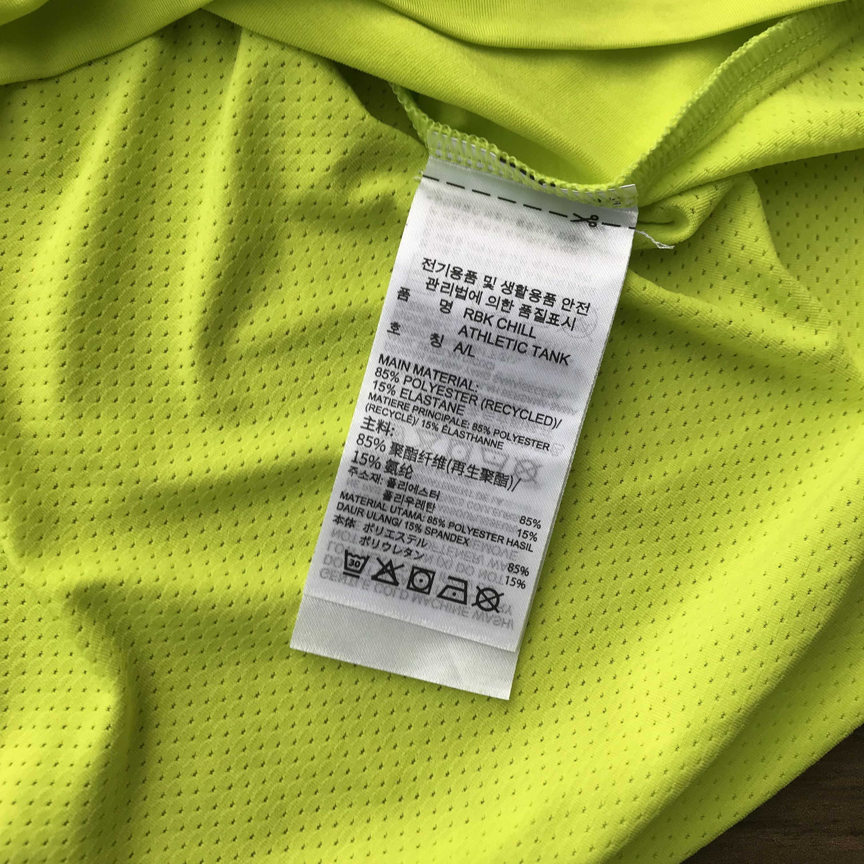 Reebok Vintage Reebok Chill athletic Tank top aciyel jersey tops Size US L / EU 52-54 / 3 - 6 Thumbnail