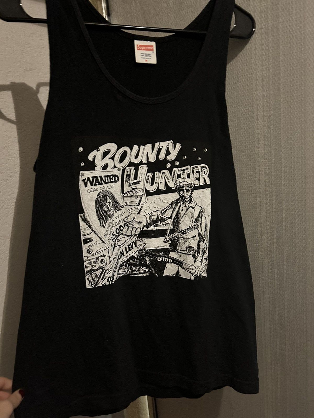 Supreme Supreme Barrington Levy Jah Life Bounty Hunter Tank Top | Grailed