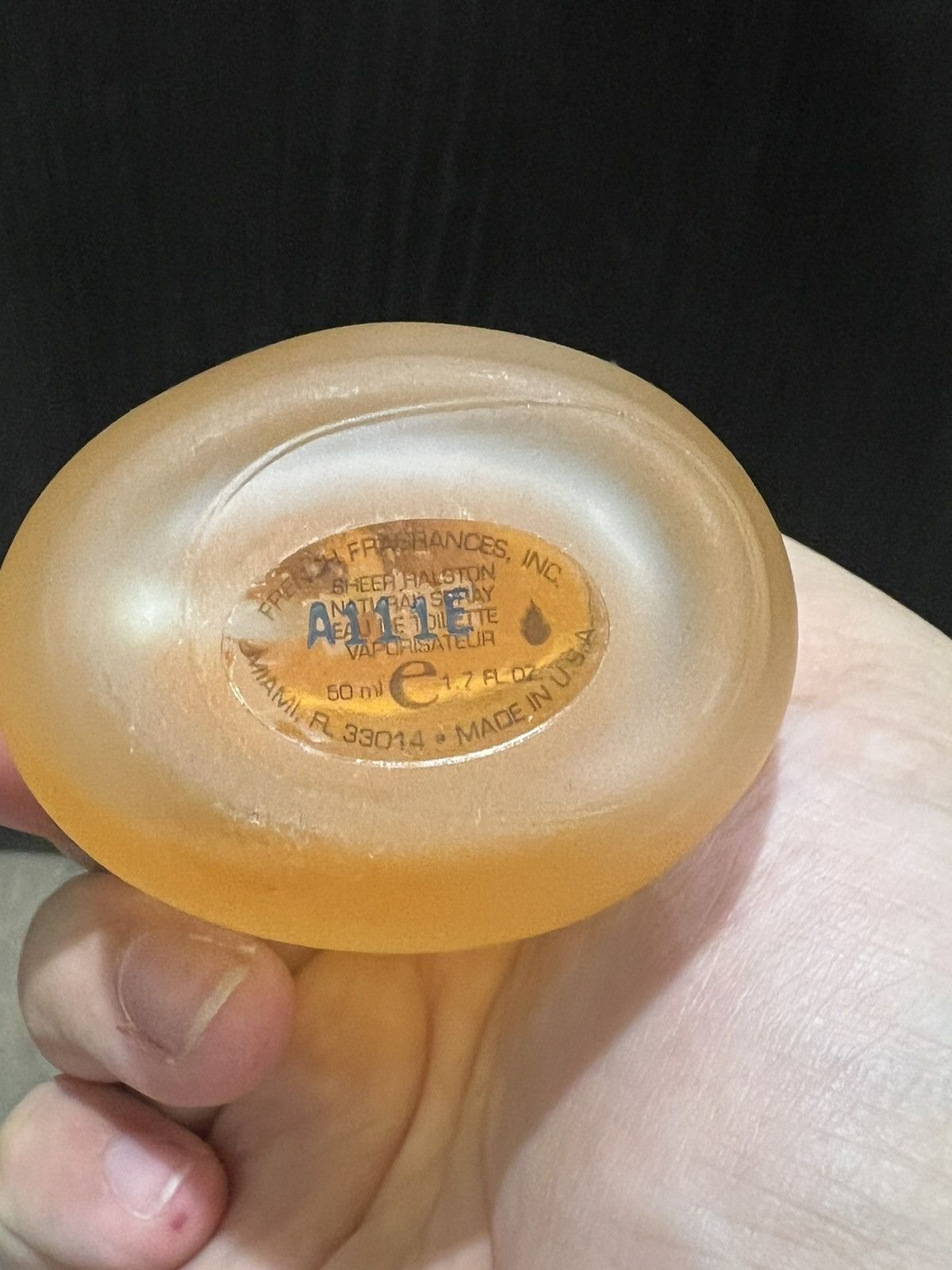 Halston Halston Amber EDT 50ml Vintage 90s Authentic Perfume Size ONE SIZE - 5 Thumbnail