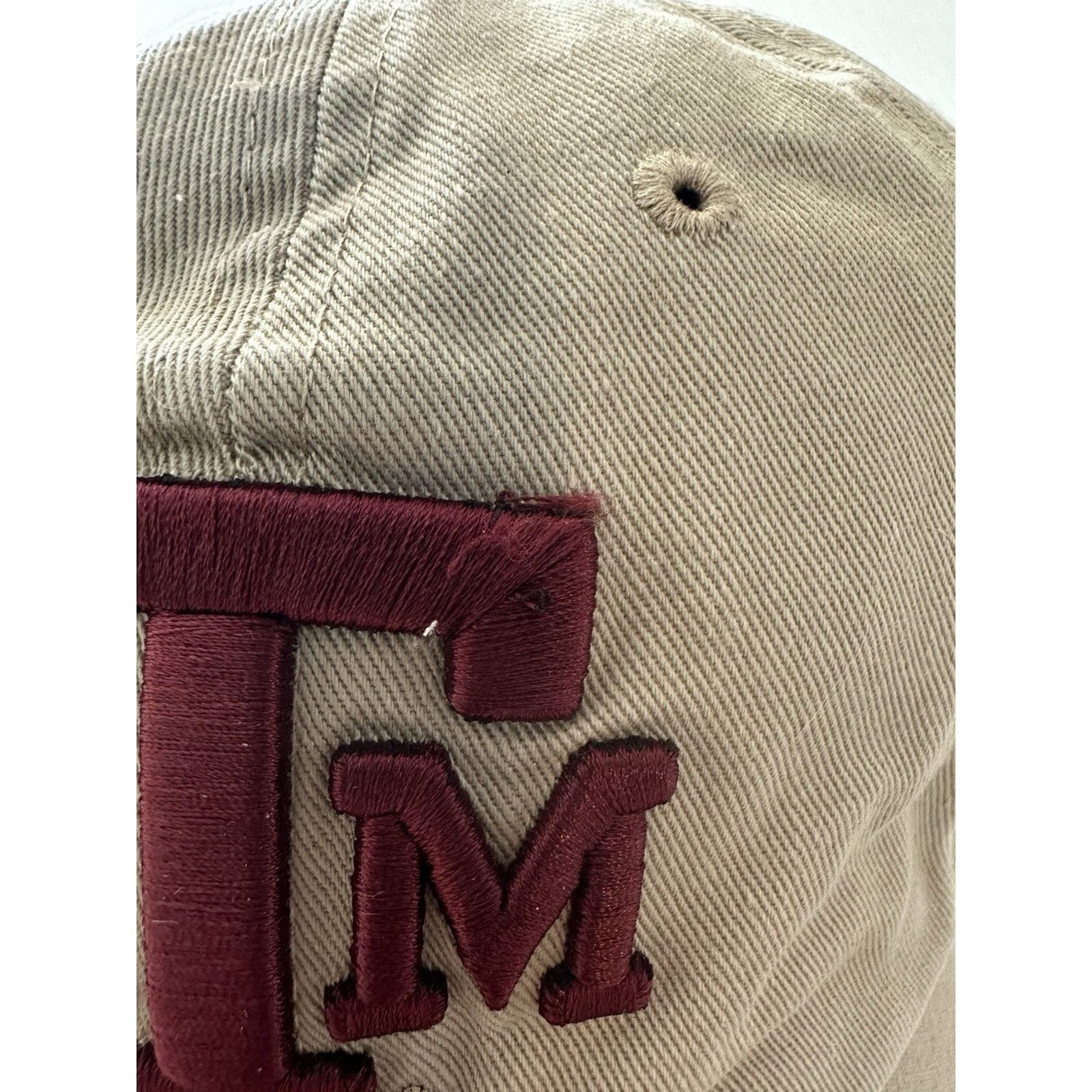 47 Brand 47 Brand Texas A&M Aggies Cap Hat Khaki OSFM Embroidered Size ONE SIZE - 7 Thumbnail
