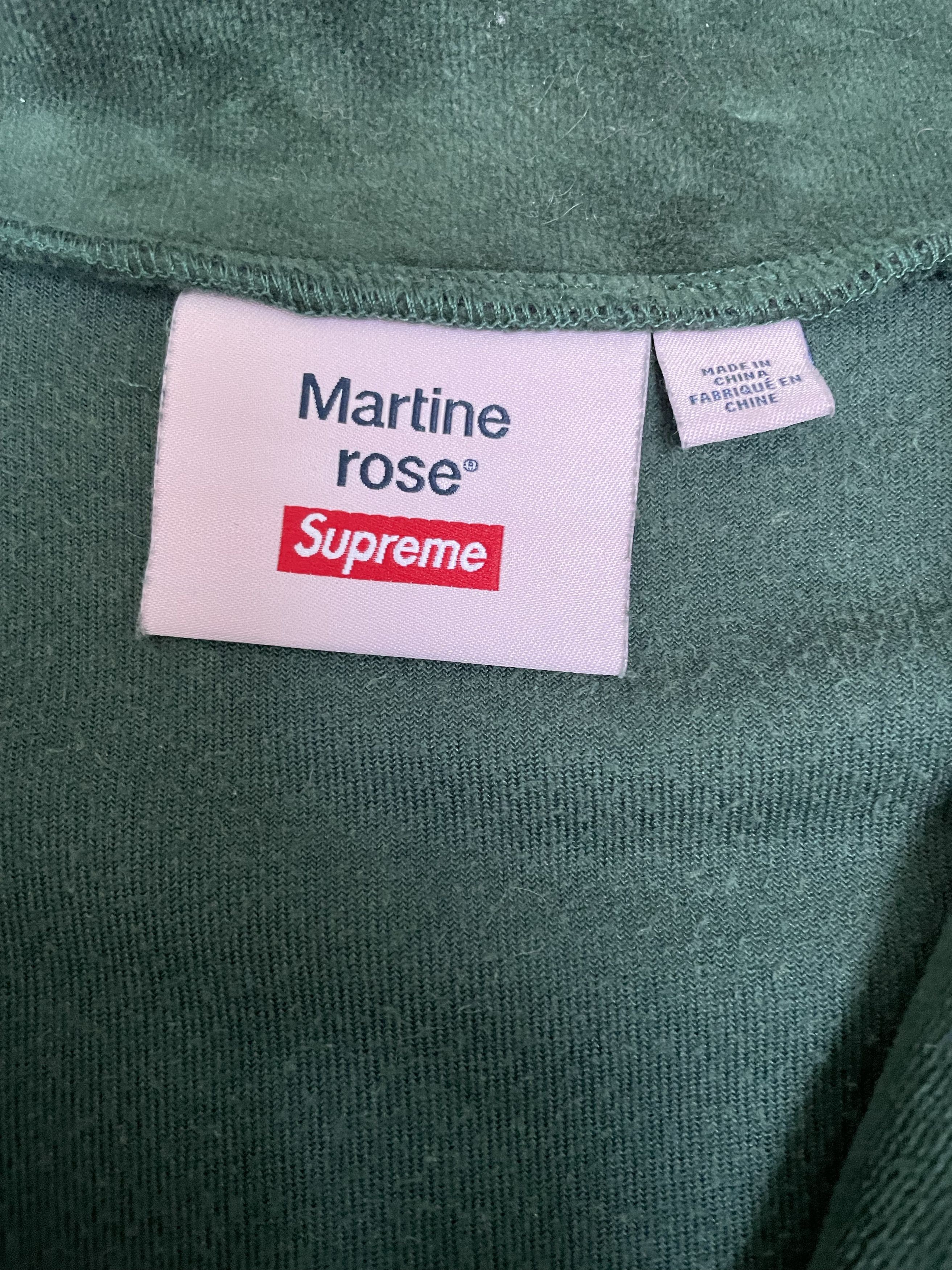 Martine Rose × Supreme Martine Rose x Supreme - Now more than ever - velour zip Size US S / EU 44-46 / 1 - 6 Thumbnail