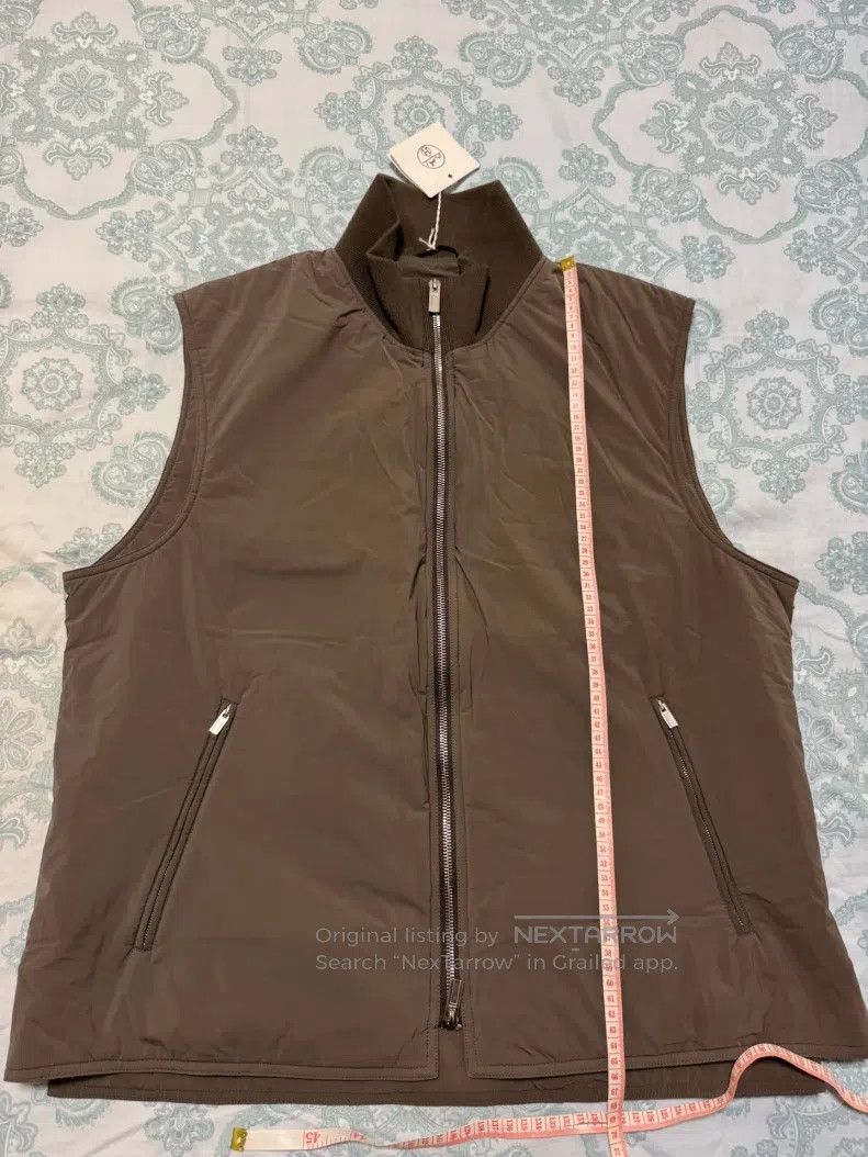 Hermes Hermes Vest with Side Slits and Silver Studs on Both Sides Size US XL / EU 56 / 4 - 5 Thumbnail