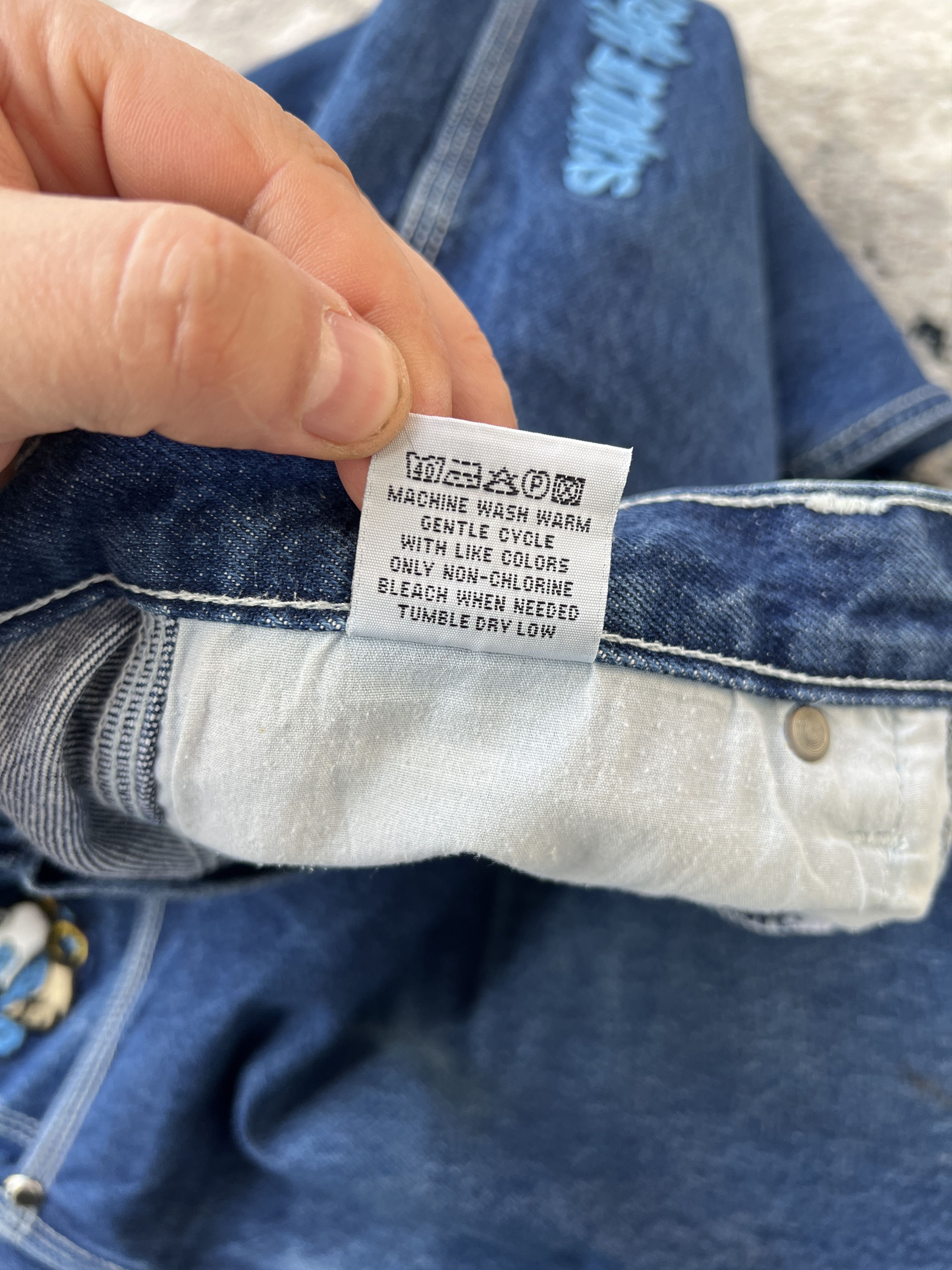 Vintage School Of Hard Knocks Vintage Jeans Size US 27 - 7 Thumbnail