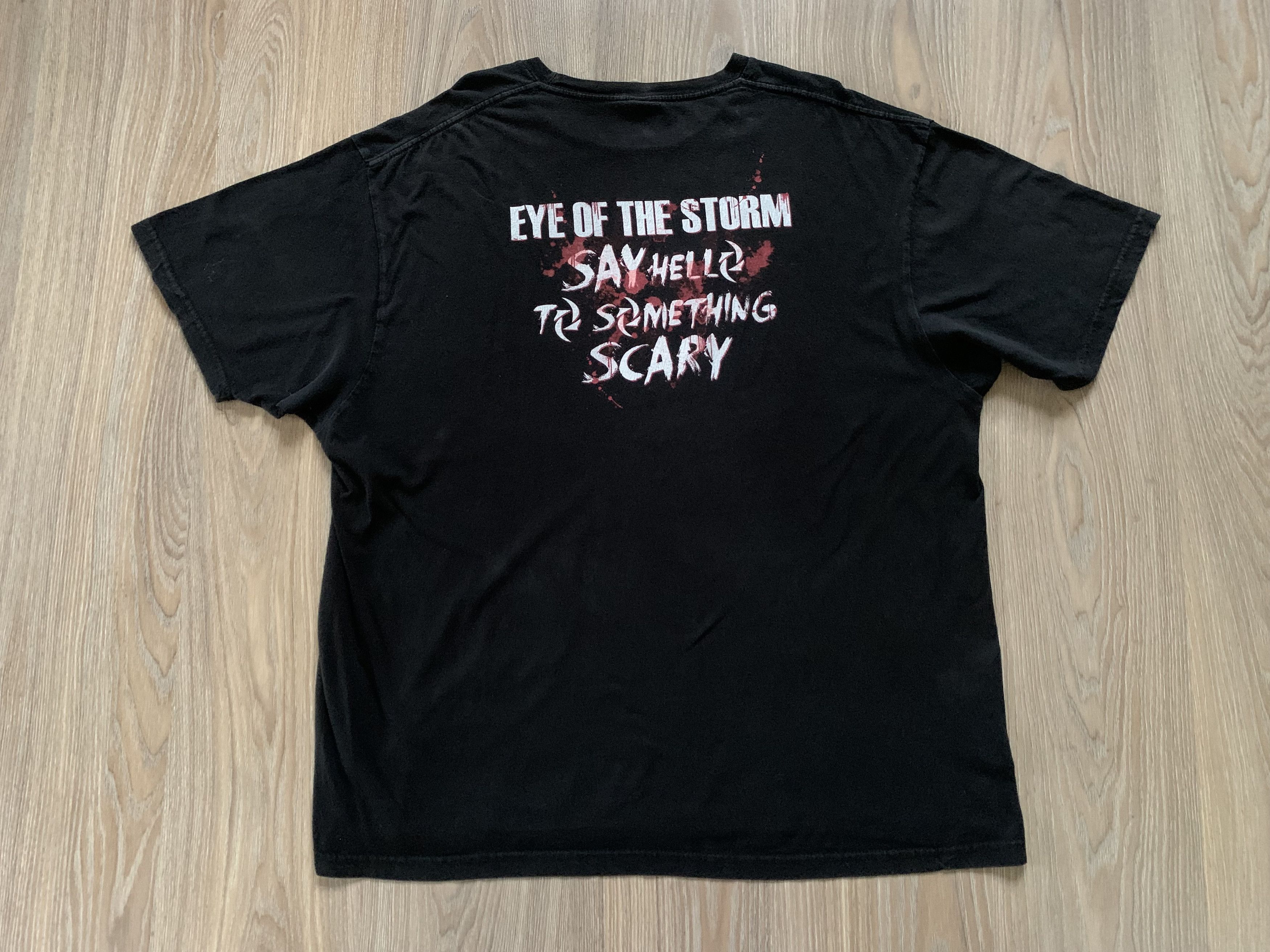 Band Tees × Tultex Halestorm Eye Of The Storm Vintage T Shirt Size US XXL / EU 58 / 5 - 3 Thumbnail