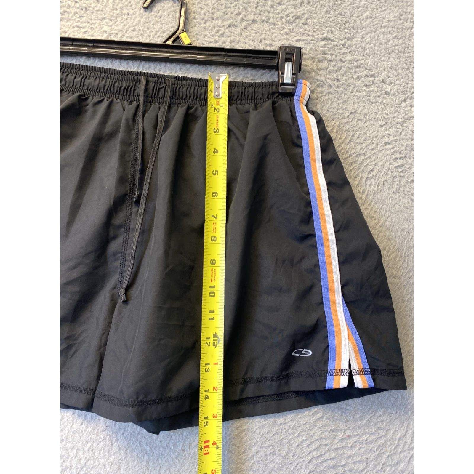 Champion CHAMPION Women Athletic Shorts Size Small Black Qwick-Dry Drawstring Sports Activewear Size 28" / US 6 / IT 42 - 7 Thumbnail