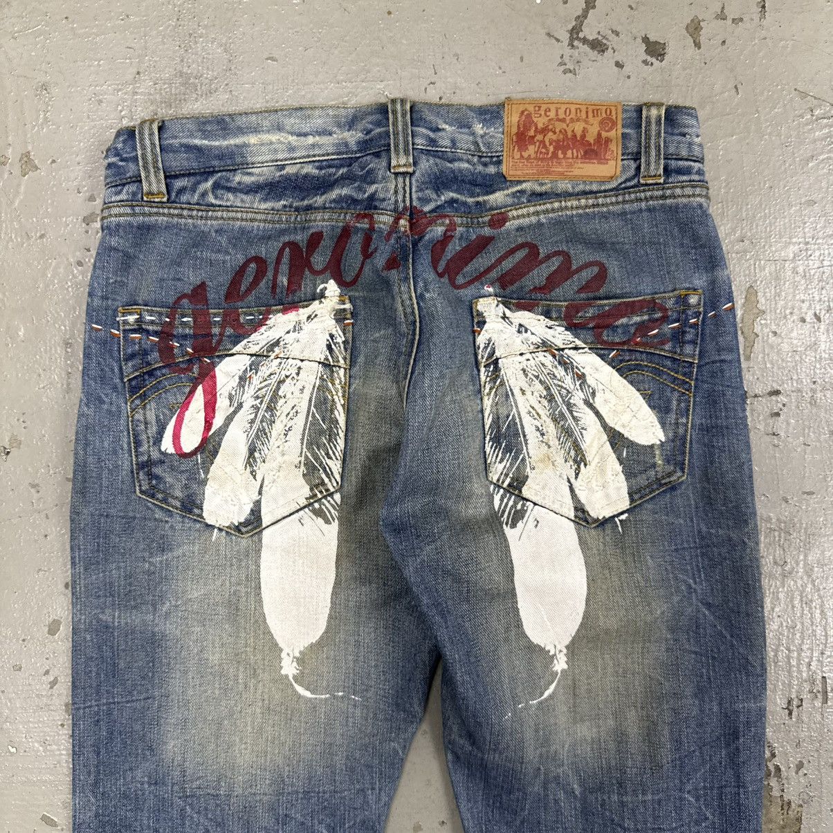 Native Native Geronimo Japan Artvillage Apache Mudwash Pants Size US 32 / EU 48 - 9 Thumbnail