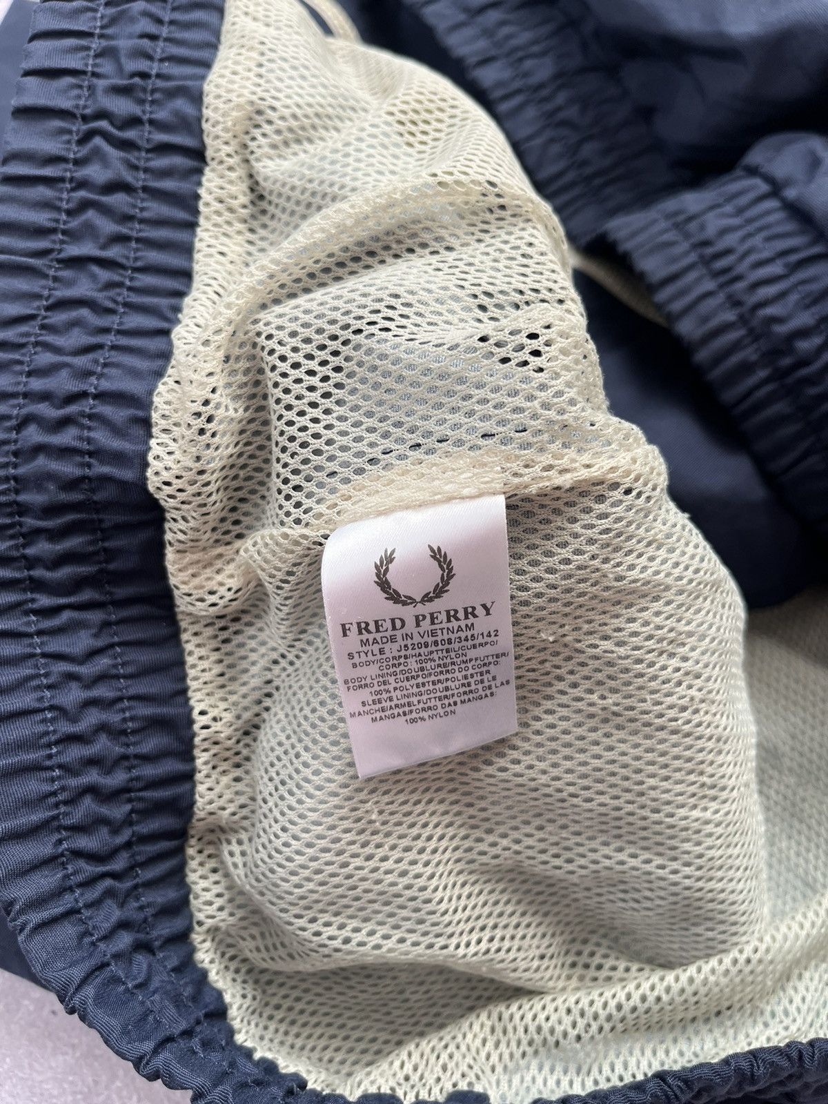Fred Perry Vintage Fred Perry Jacket Blue Size L Size US L / EU 52-54 / 3 - 13 Thumbnail