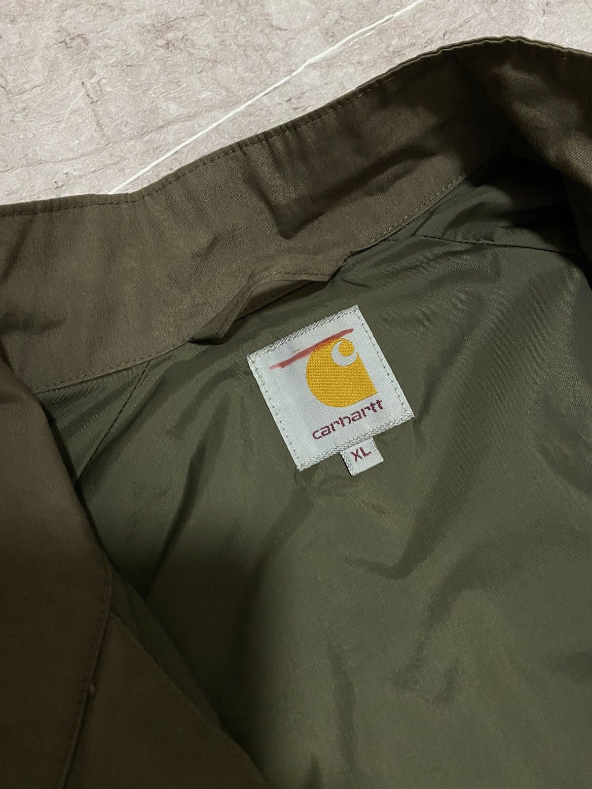Carhartt × Vintage Vintage Y2K Carhartt Rude Jacket Washed Distressed Faded 90s Size US XL / EU 56 / 4 - 7 Thumbnail