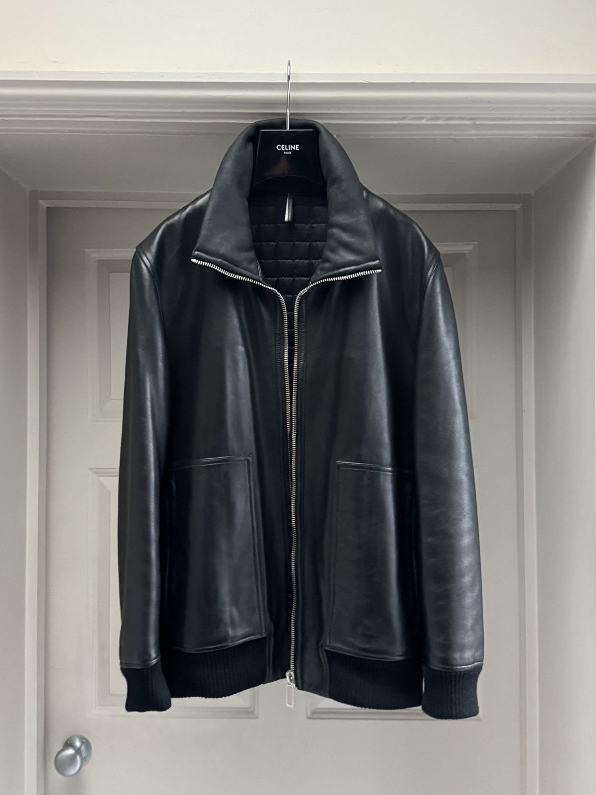 Dior Dior Homme Leather Jacket in Black size IT 50 Size US M / EU 48-50 / 2 - 6 Thumbnail