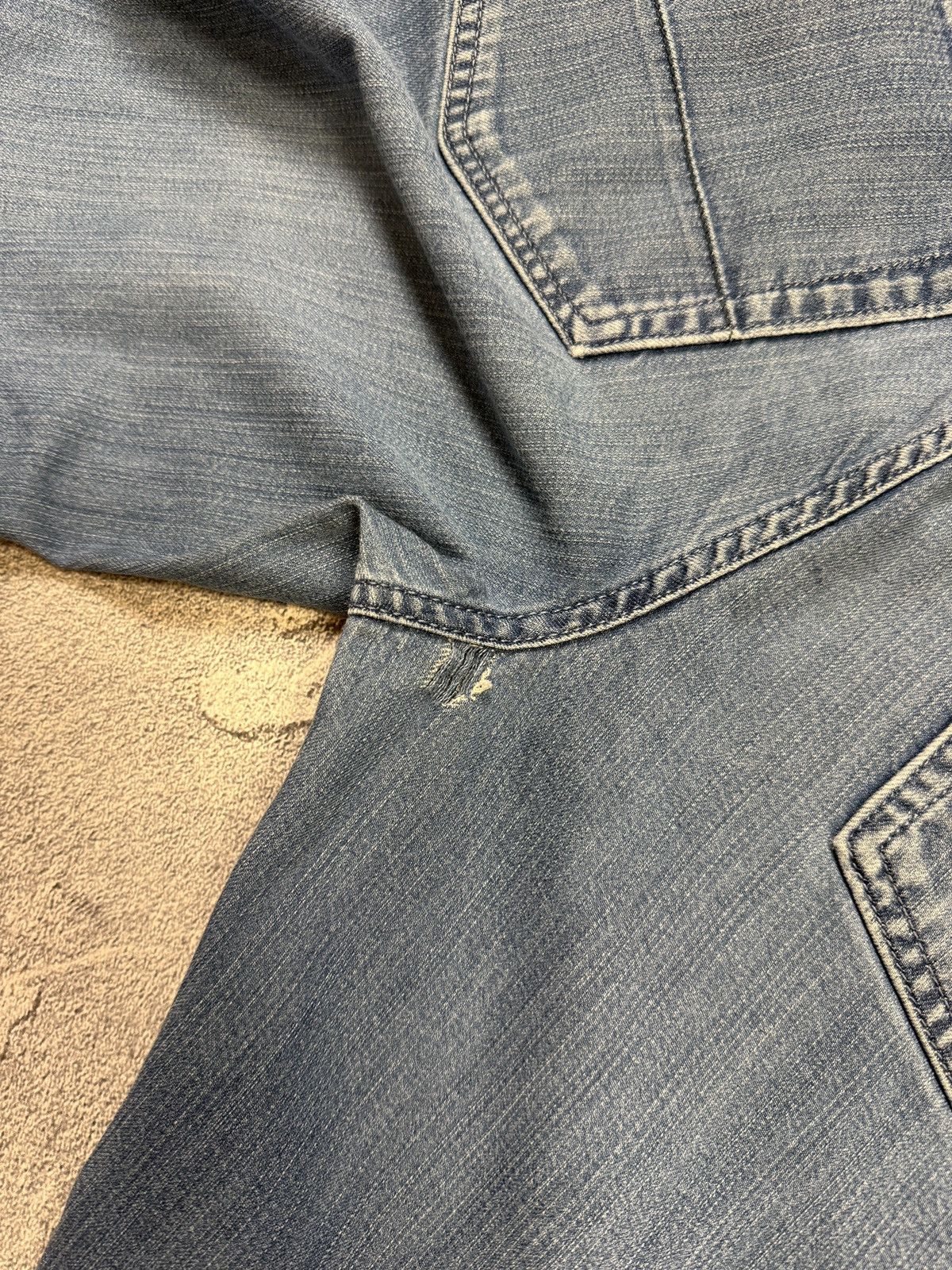 Brioni Mens Vintage Brioni Denim jeans luxury pants distressed Size US 38 / EU 54 - 10 Thumbnail