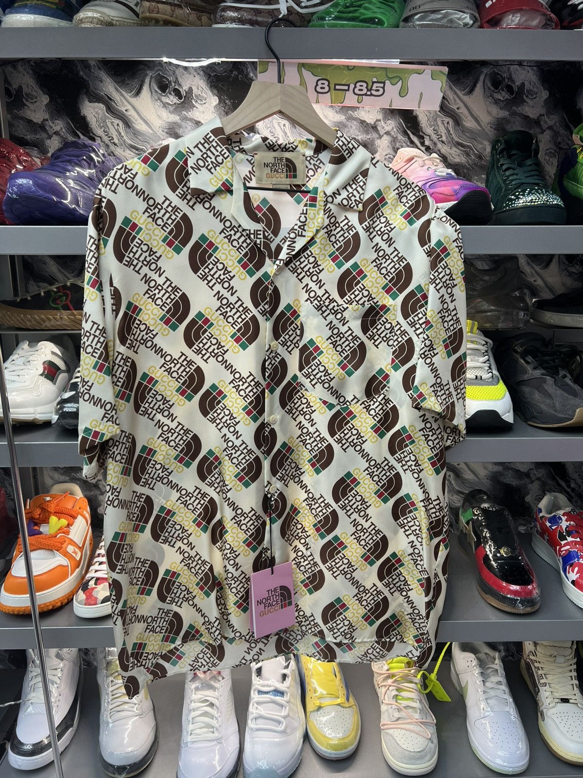 Gucci Gucci x Northface Silk Button Up Size US M / EU 48-50 / 2 - 1 Thumbnail