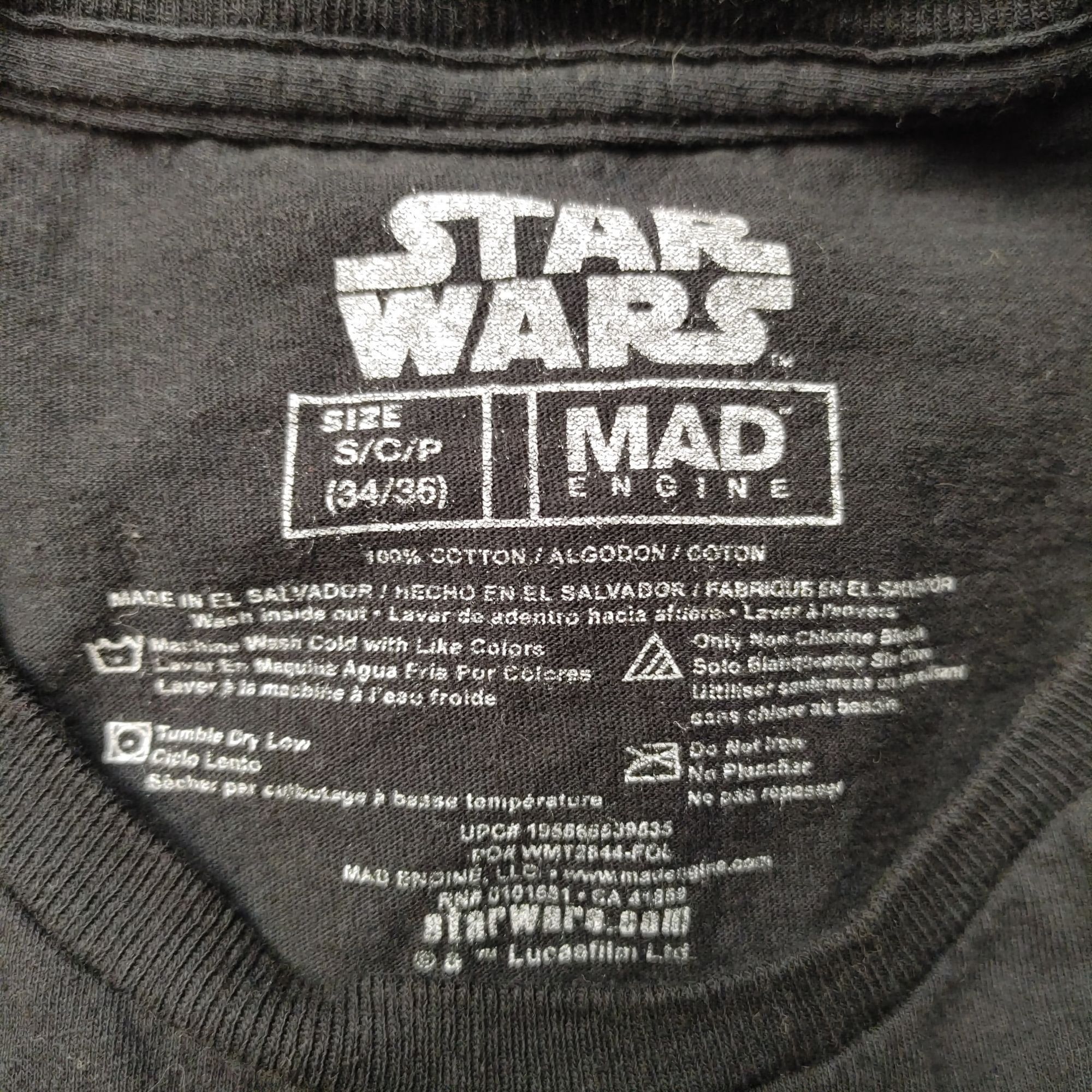 Other Star Wars " No Tricks All Treats" Baby Yoda Dark Gray Cotton Size US S / EU 44-46 / 1 - 3 Thumbnail