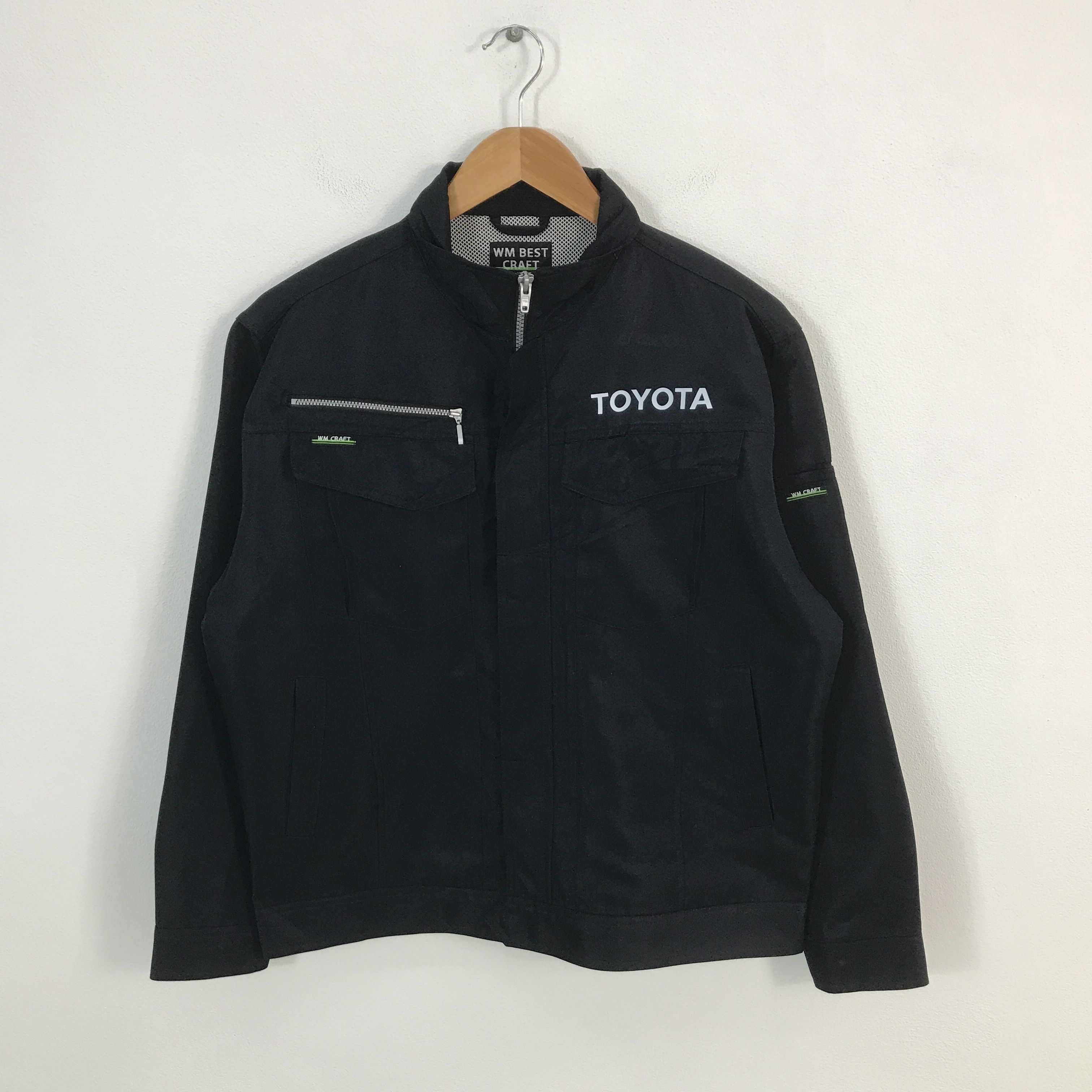 Japanese Brand toyota racing black japan uniform jacket Size US L / EU 52-54 / 3 - 1 Thumbnail