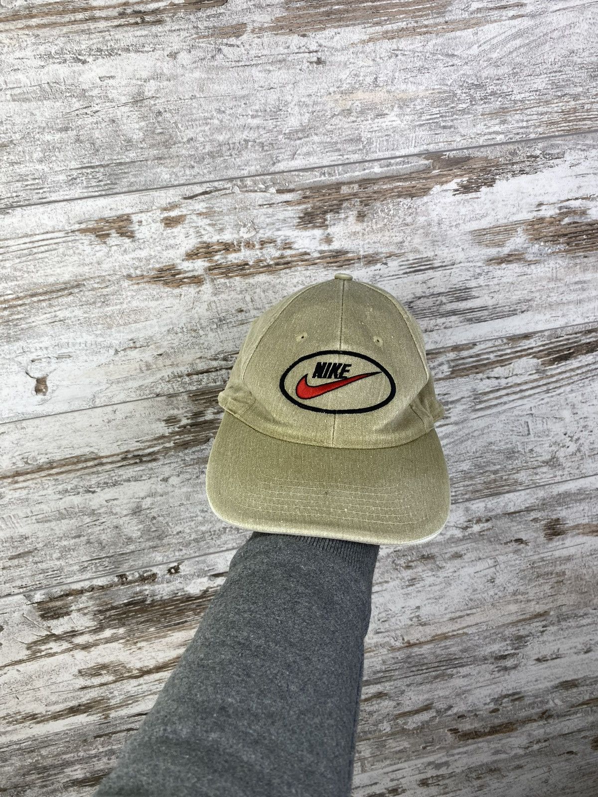Nike × Vintage Mens Vintage Nike big logo hats cap hat y2k rare swoosh acg Size ONE SIZE - 1 Thumbnail