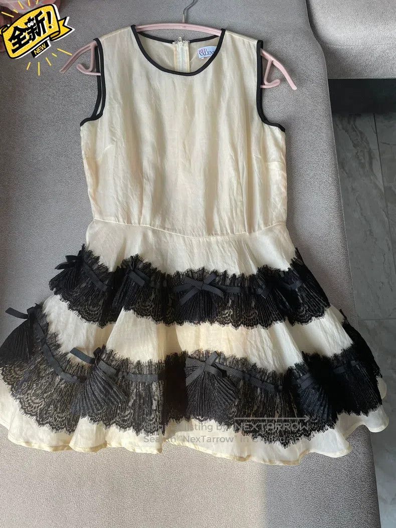 Valentino Valentino Mulberry silk lace dress Size S / US 4 / IT 40 - 2 Thumbnail
