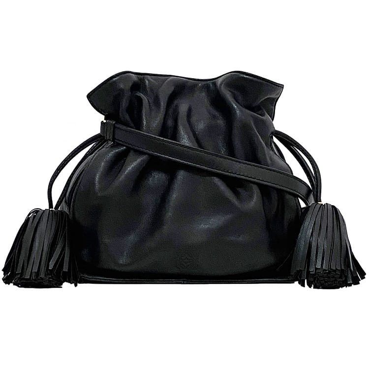 Loewe LOEWE Shoulder Bag Black Leather Size ONE SIZE - 1 Thumbnail