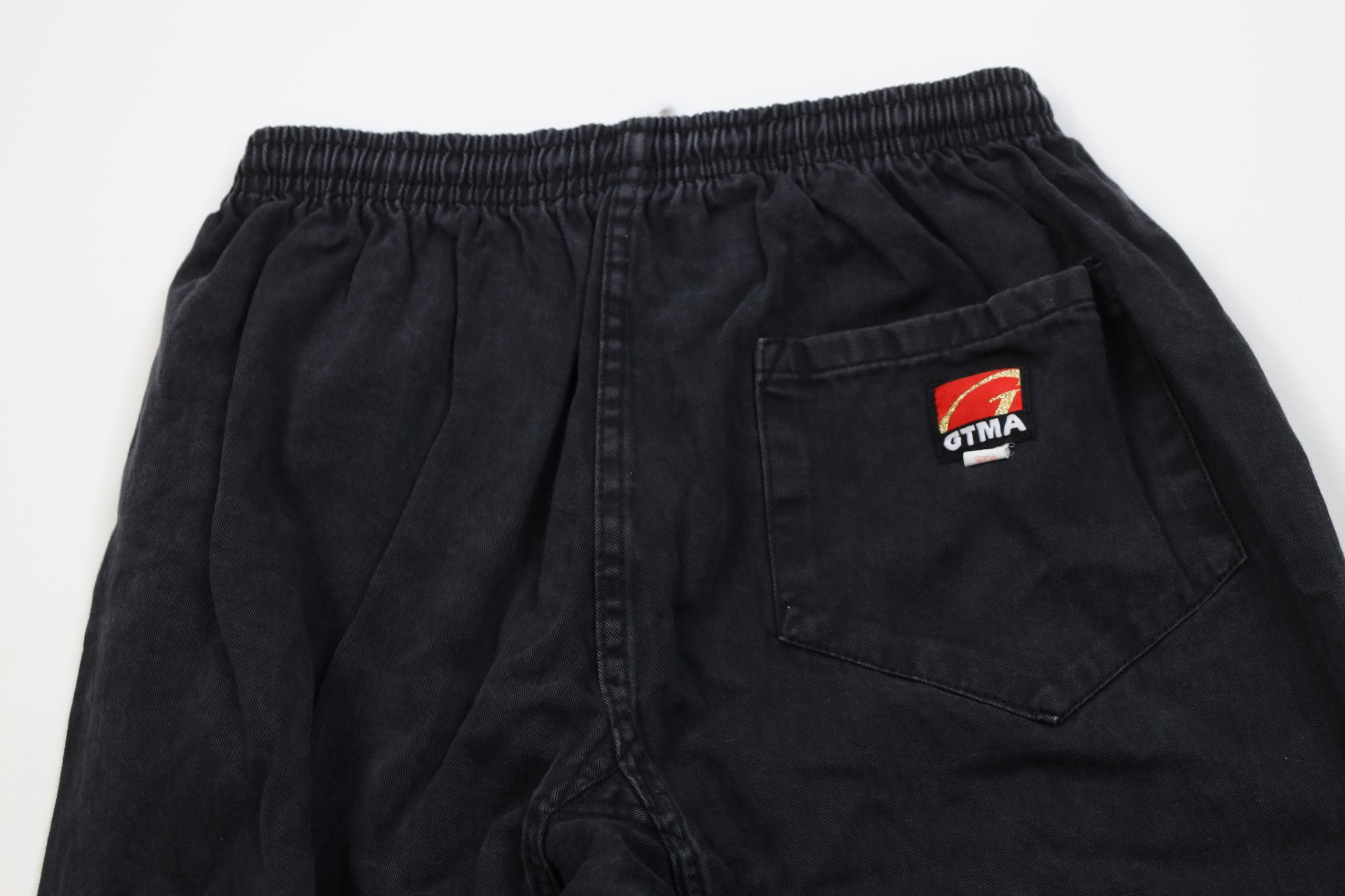 Vintage Vintage Streetwear Cuffed Martial Arts Joggers Pants Black Size US 40 / EU 56 - 7 Thumbnail