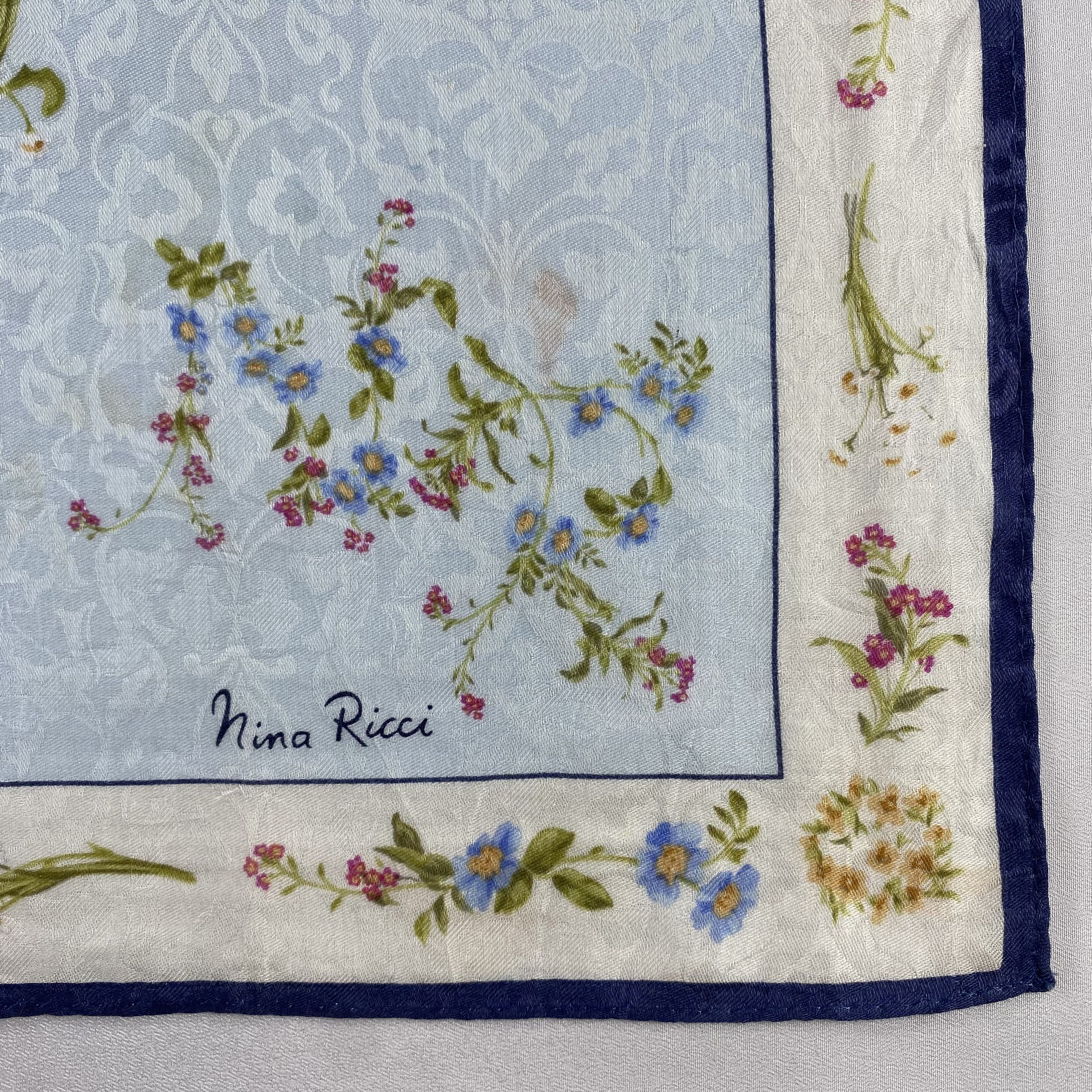 Nina Ricci × Vintage Nina Ricci Handkerchief / Neckerchief / Bandana-P602 Size ONE SIZE - 3 Thumbnail