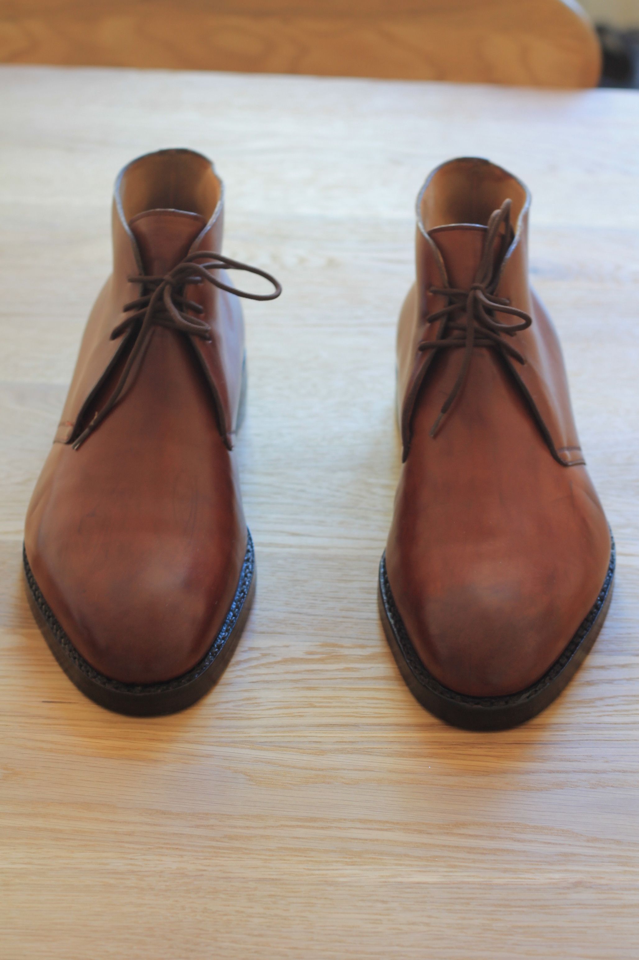 Edward Green Edward Green | Chestnut | Goodyear Welt | Rendenbach soles Size US 8.5 / EU 41-42 - 1 Thumbnail