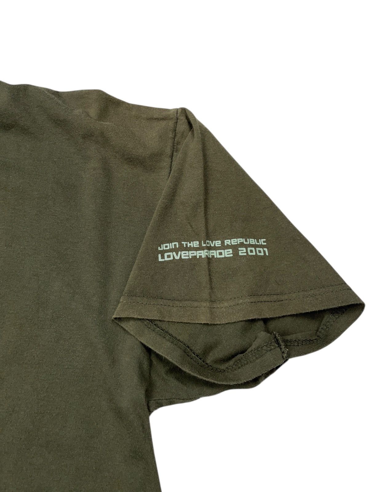 Thunderdome Vintage 2001 Love Parade Join the Love Republic Rave Shirt Size US XL / EU 56 / 4 - 2 Thumbnail