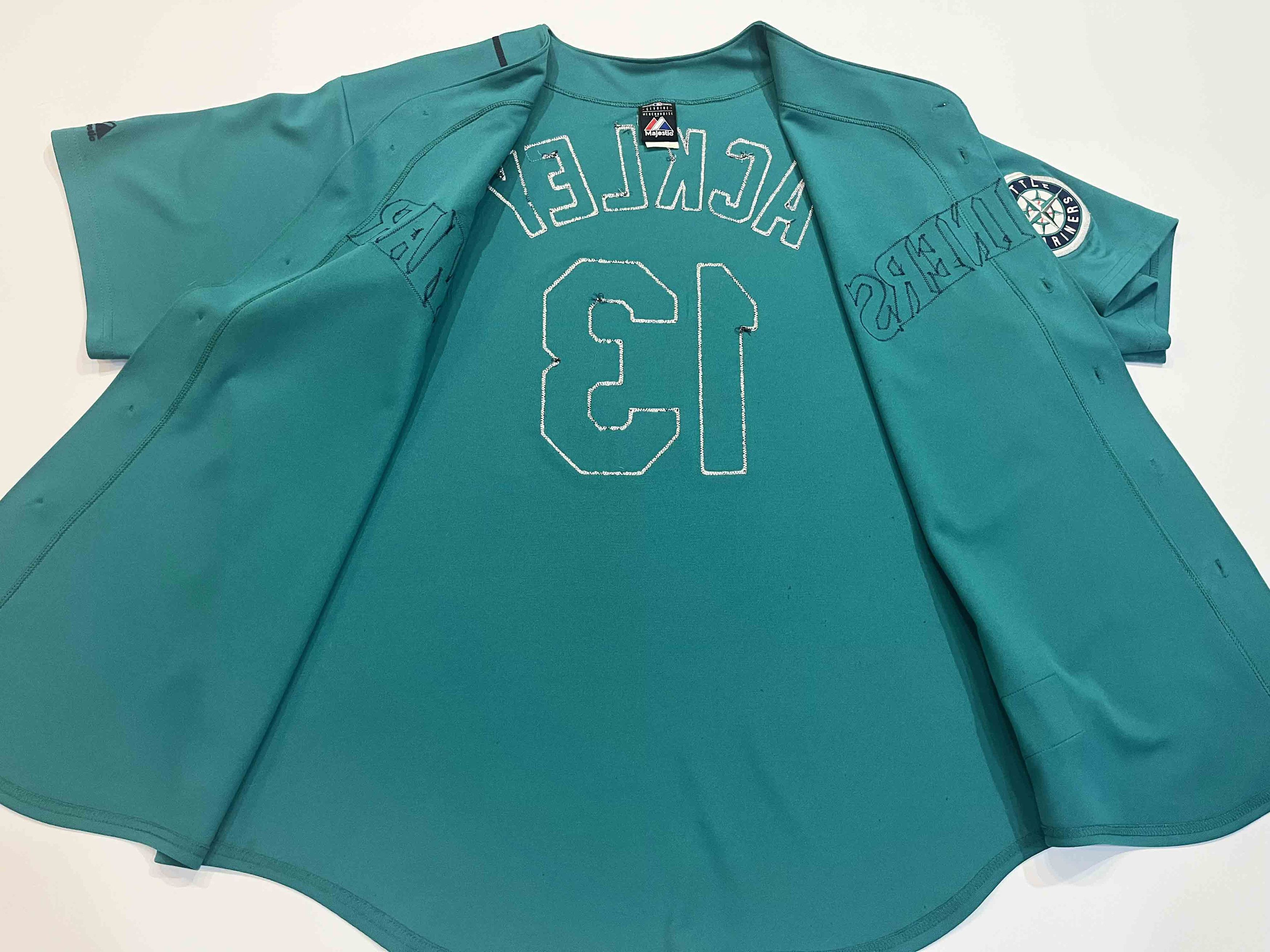 MLB × Majestic Majestic MLB Seattle Mariners ACKLEY #13 Baseball Jersey Size US XXL / EU 58 / 5 - 9 Thumbnail