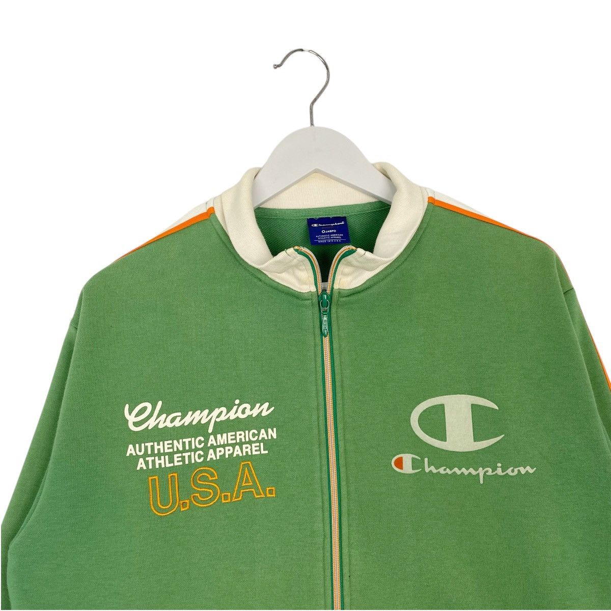 Vintage Vintage Champion Full Zip Sweater Pullover Jumper Size L Size US L / EU 52-54 / 3 - 4 Thumbnail