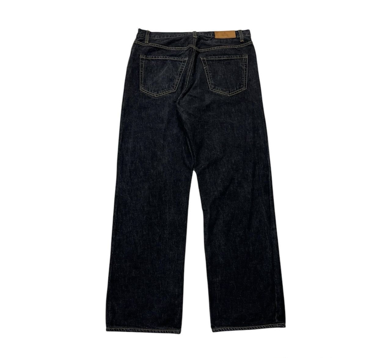 Gucci × Vintage Vintage Gucci regular dark goth raw denim jeans Size US 36 / EU 52 - 2 Thumbnail