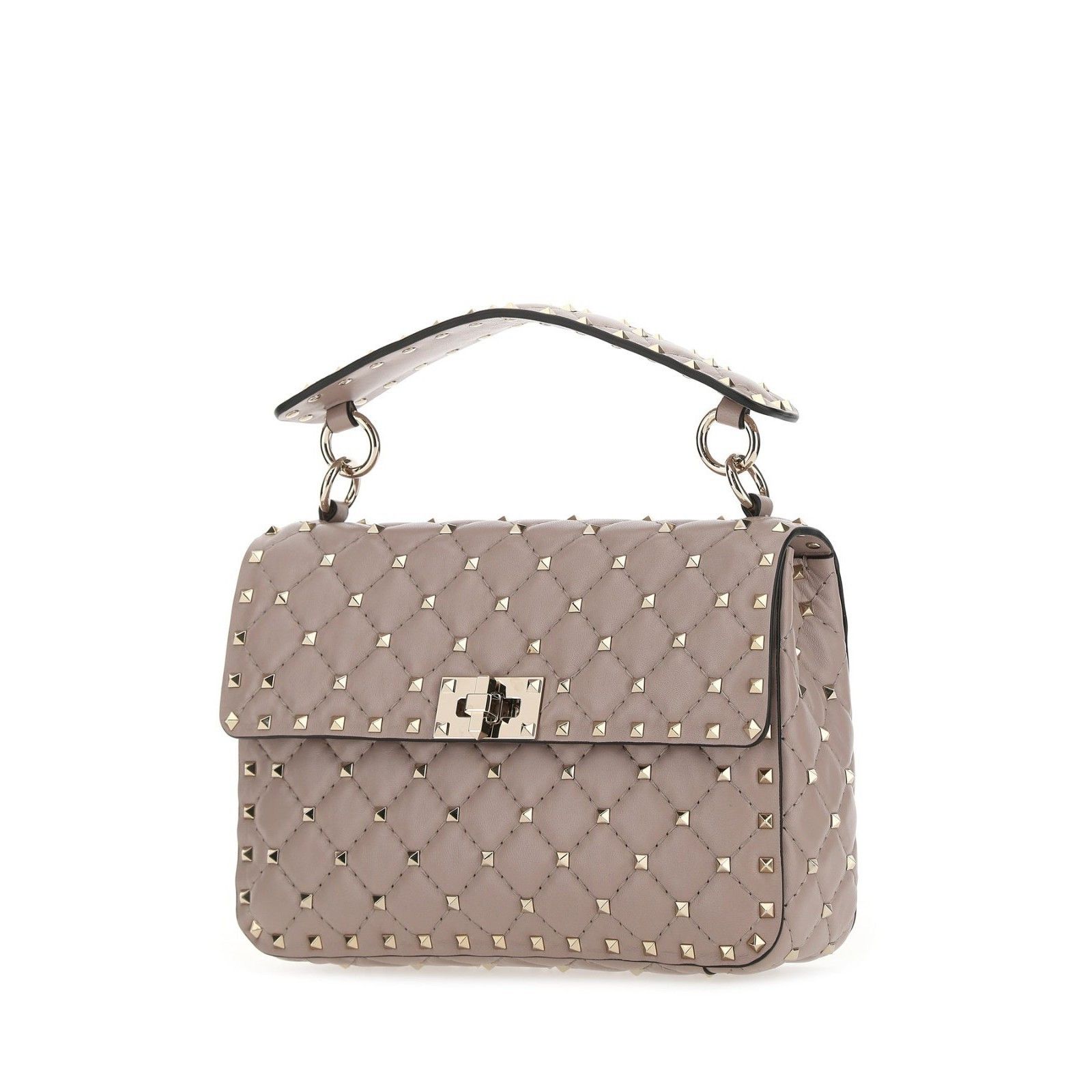 Valentino VALENTINO GARAVANI Rockstud Spike Medium Pink Nappa Leather Size ONE SIZE - 2 Thumbnail