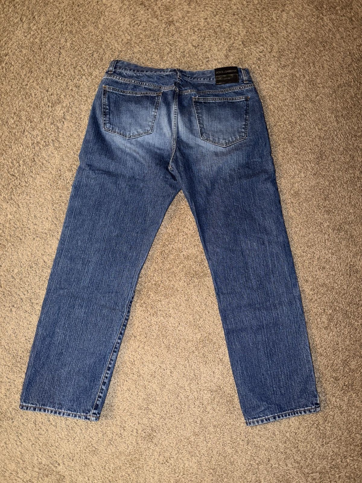 Dolce & Gabbana Dolce & Gabbana basics baggy luxury italian jeans baggy Size US 32 / EU 48 - 2 Thumbnail
