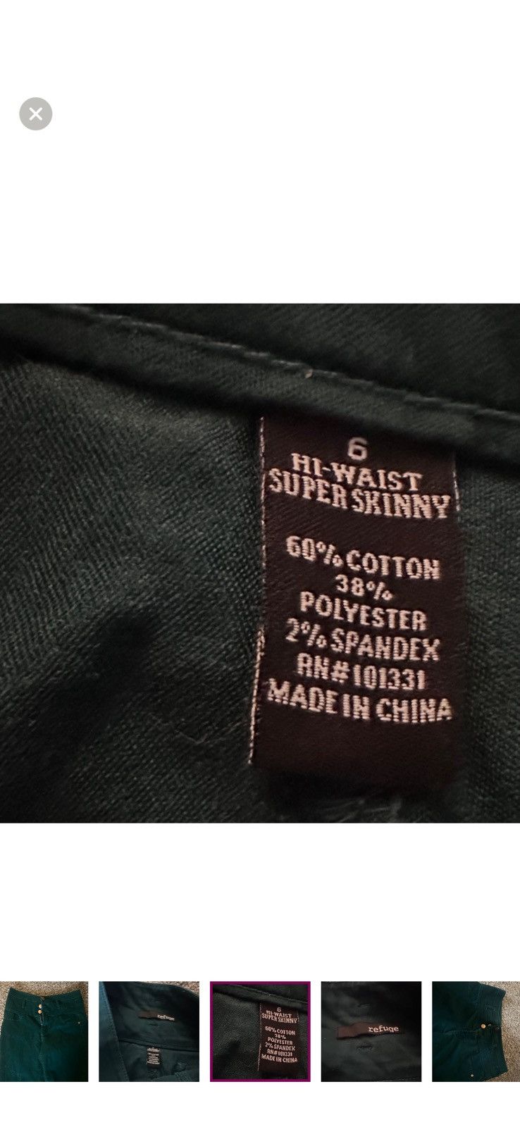 Other Teal pants Size 28" / US 6 / IT 42 - 4 Thumbnail