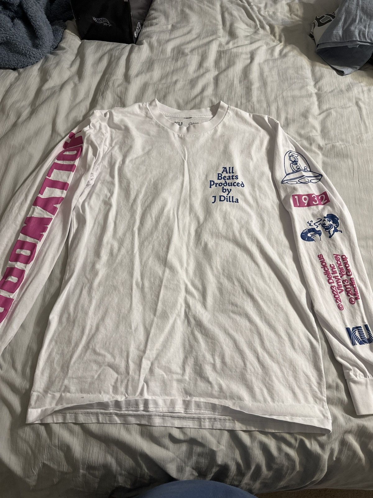 Delicious Vinyl J Dilla (Jay Dee) KU x Delicious Vinyl Long Sleeve Size US M / EU 48-50 / 2 - 1 Thumbnail